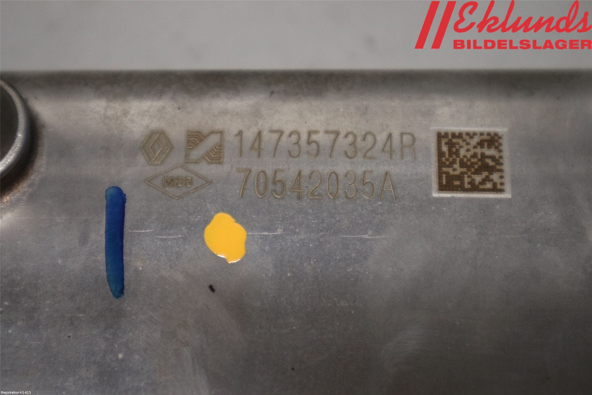 Renault KANGOO II 15-21 Avgaskylare