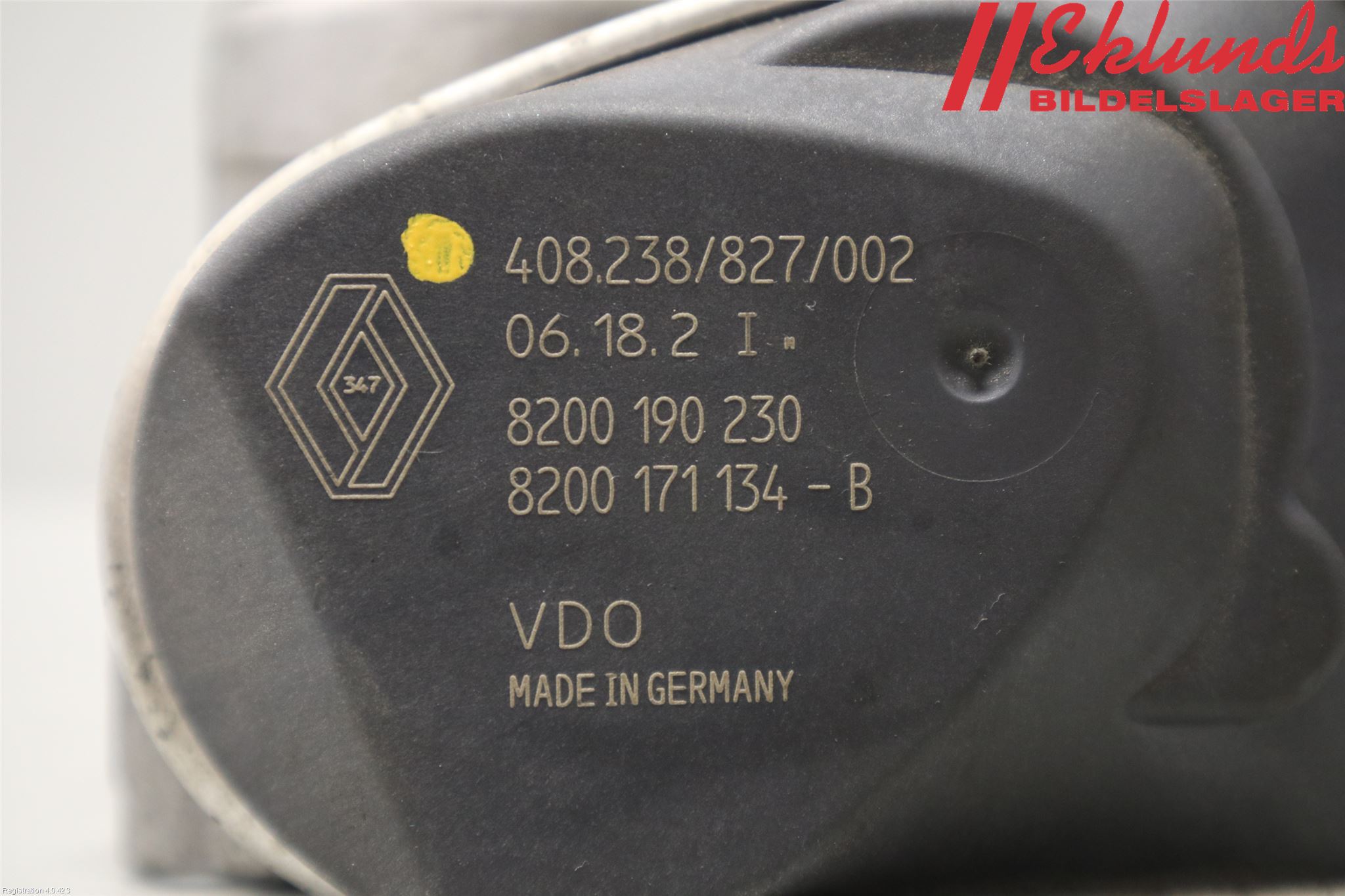 Renault CLIO III  06-09 Injspjällhus