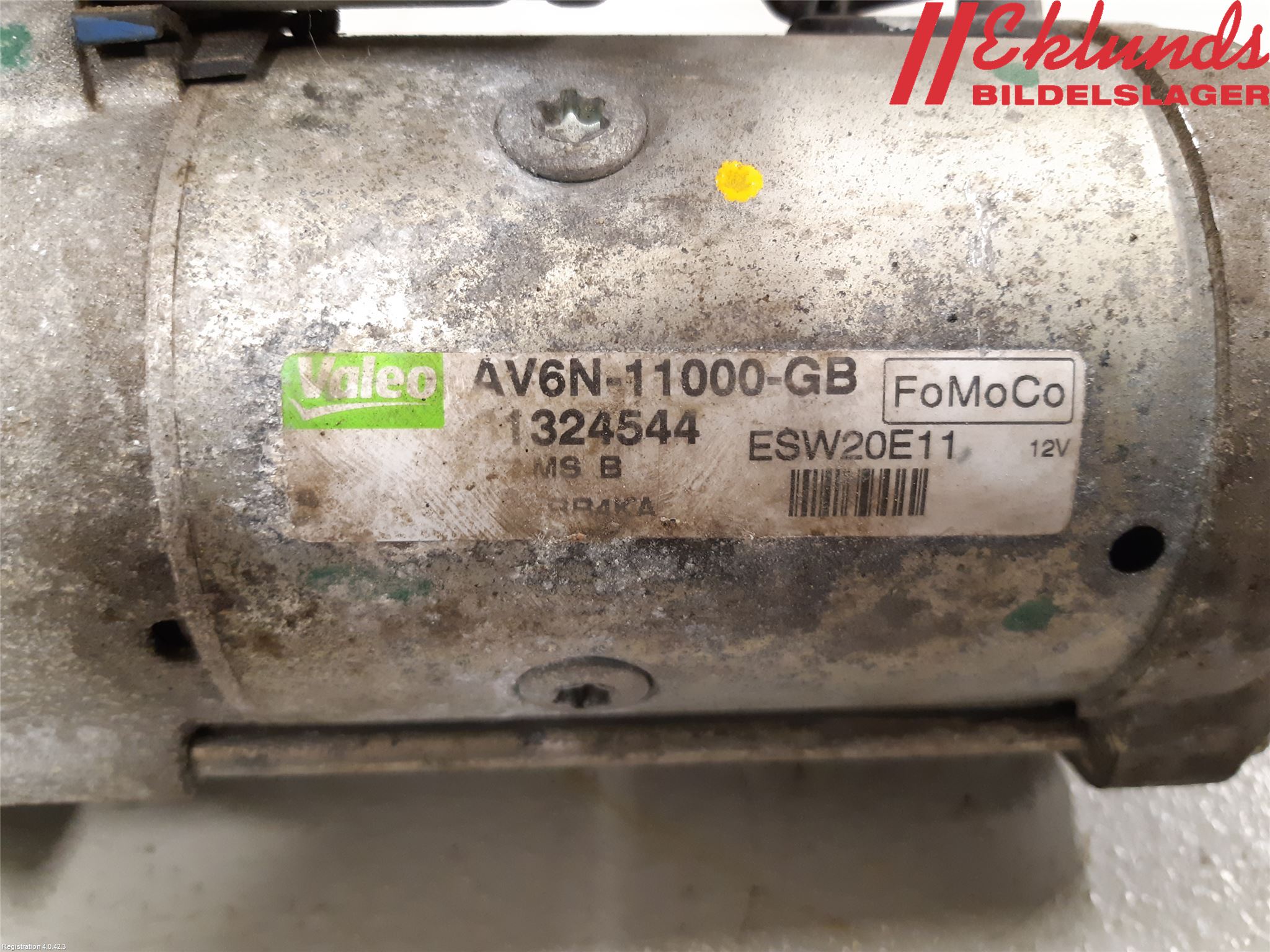 Ford FOCUS 11-14 Startmotor Diesel