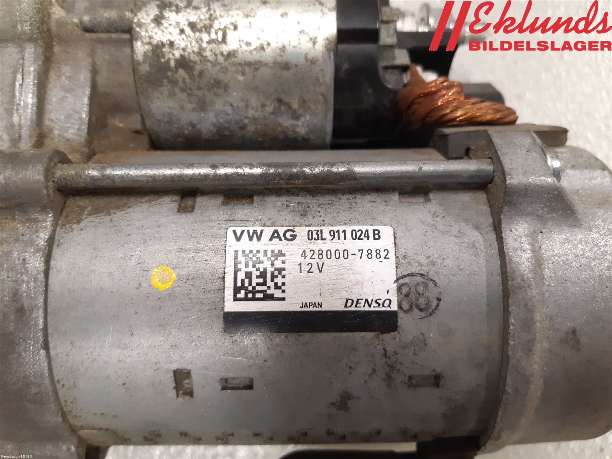 Audi A6/S6 4G 11-18 Startmotor Diesel