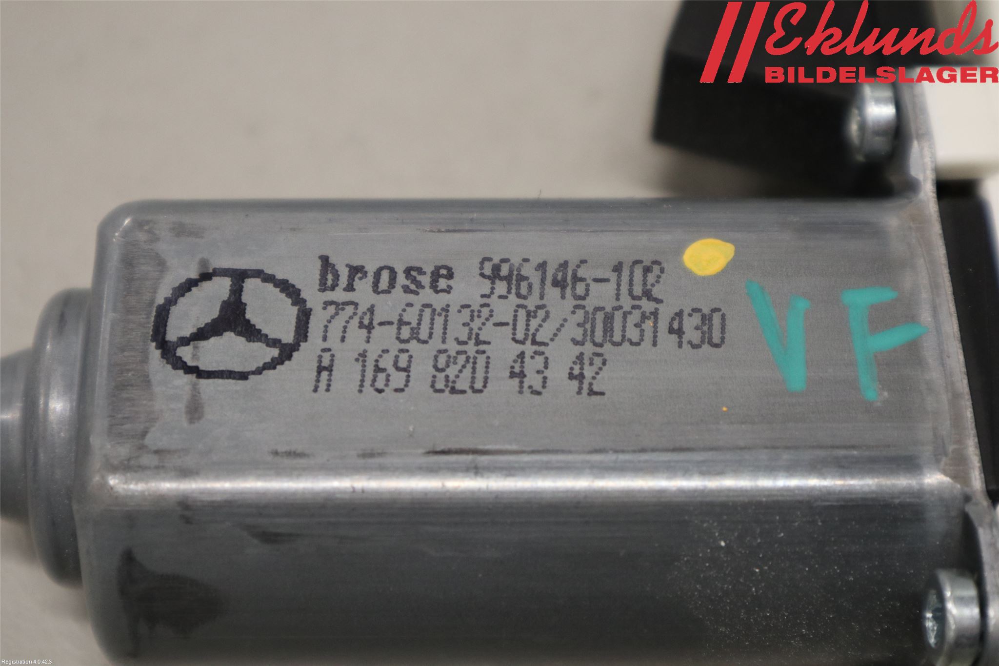 Mercedes-Benz MB B-KLASS (W245) 05-12 Fönsterhissmotor