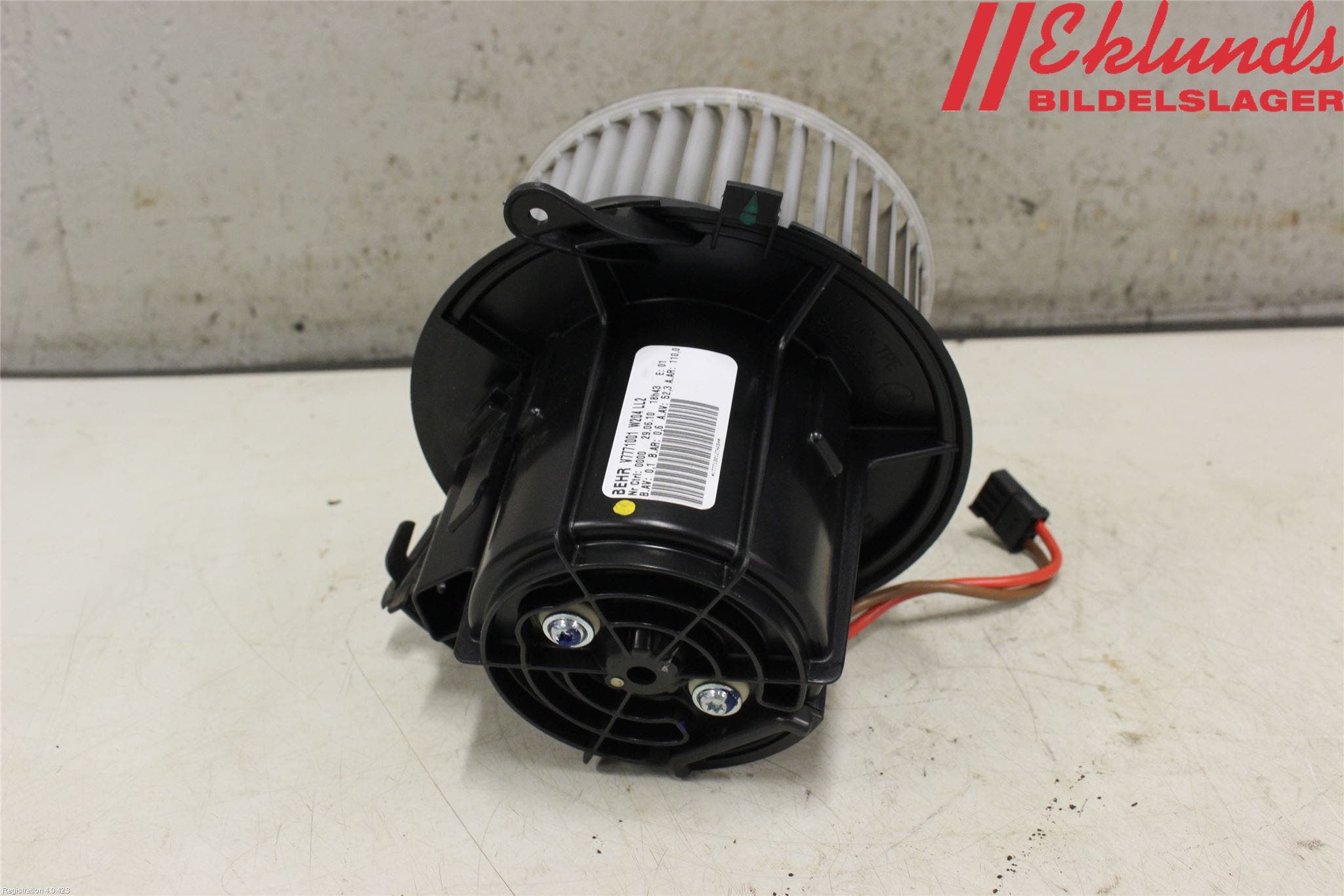 Mercedes-Benz MB C-KLASS (W204) 07-15 Värmefläkt