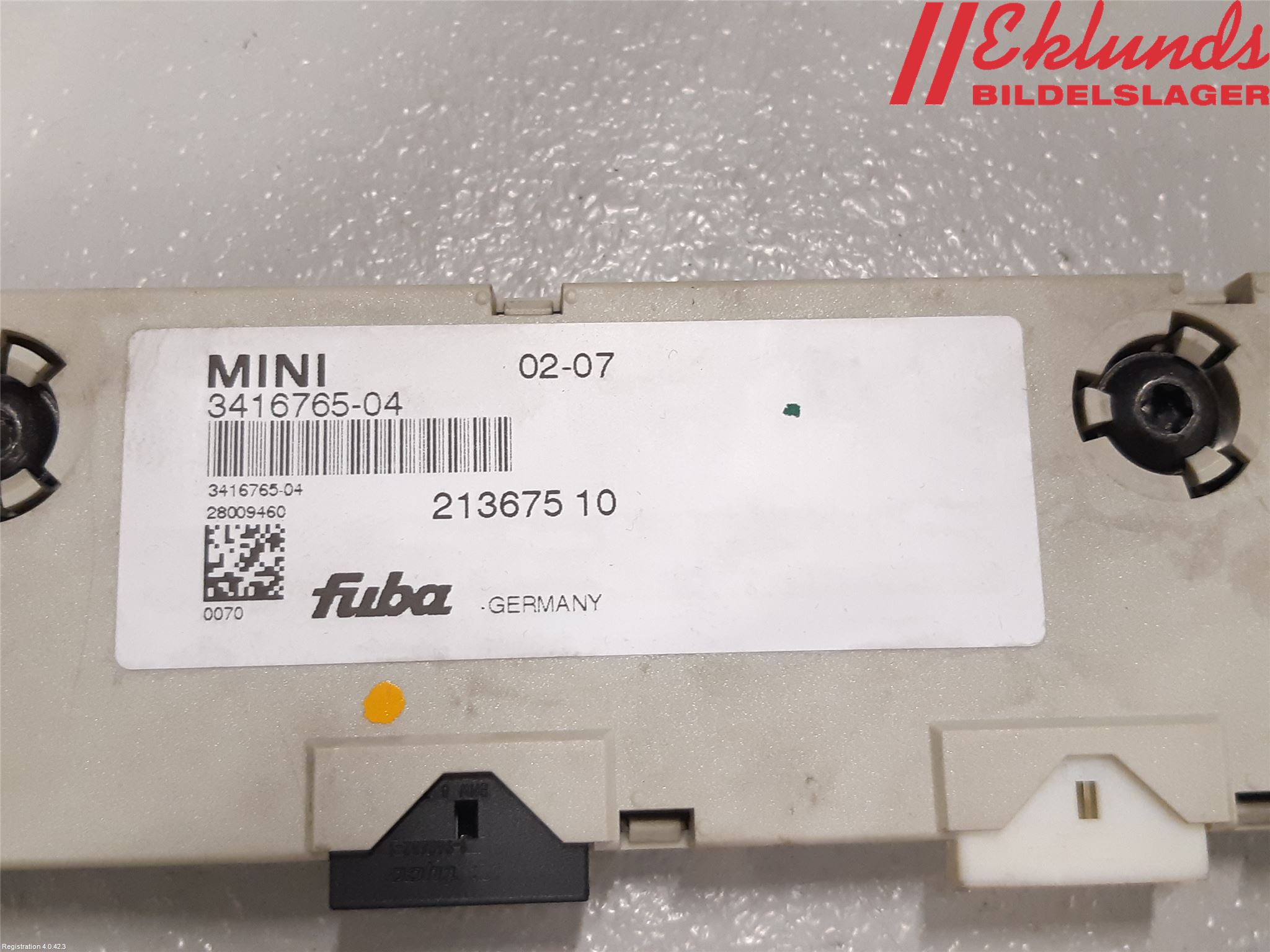 Mini COUPE R56 05-14 Antennförstärkare