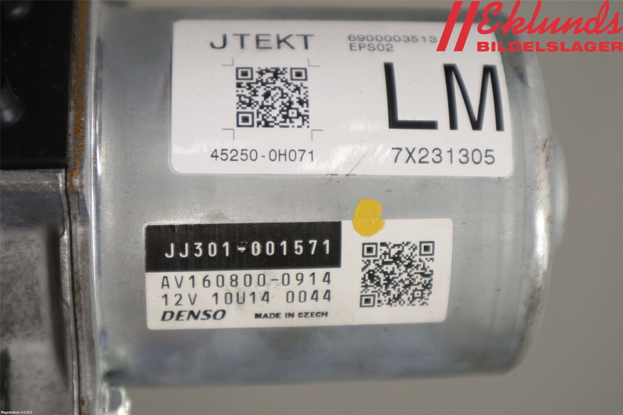 Toyota AYGO 15-21 Rattaxelagg Med Inb Servo