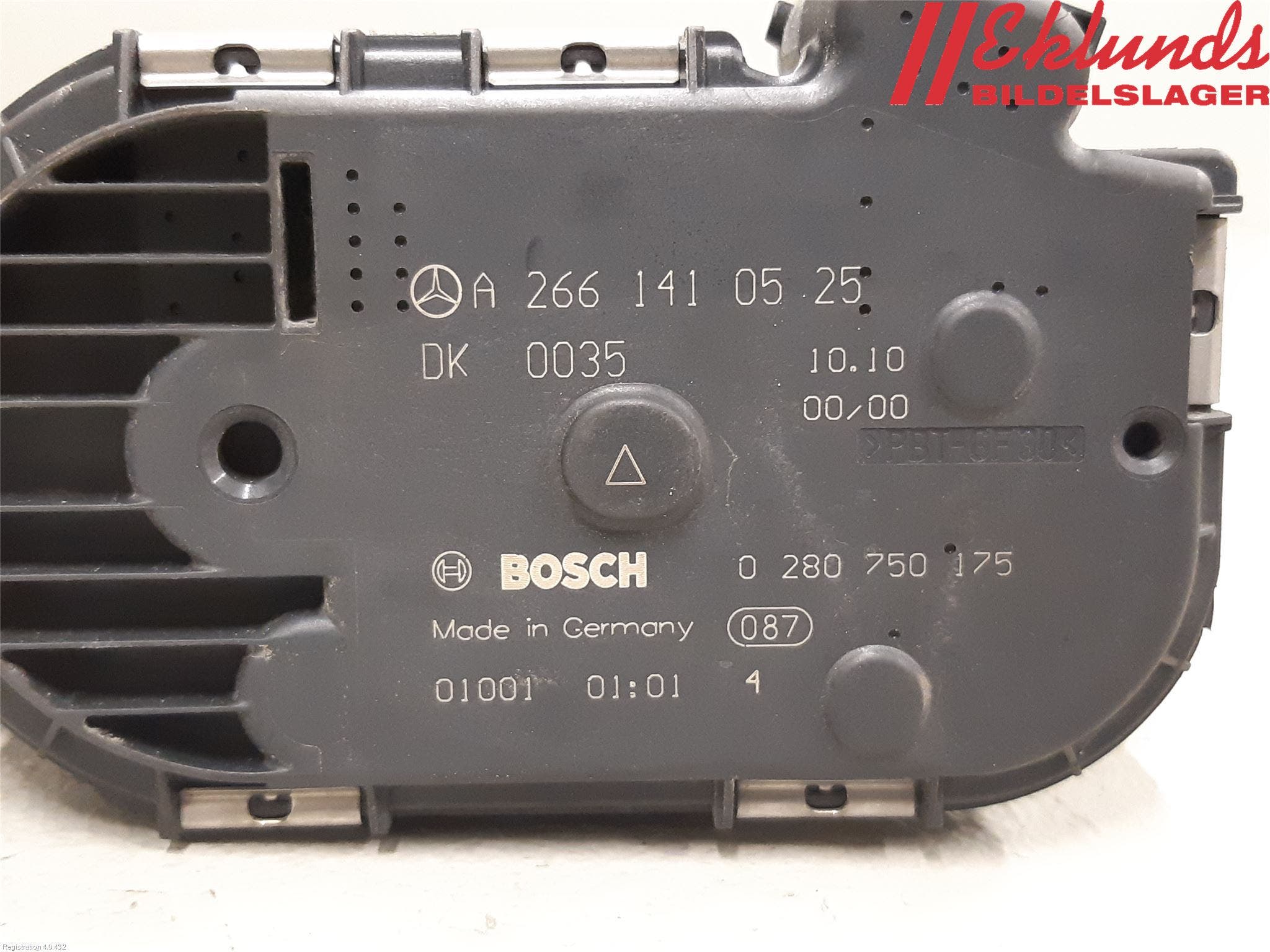 Mercedes-Benz MB B-KLASS (W245) 05-12 Injspjällhus