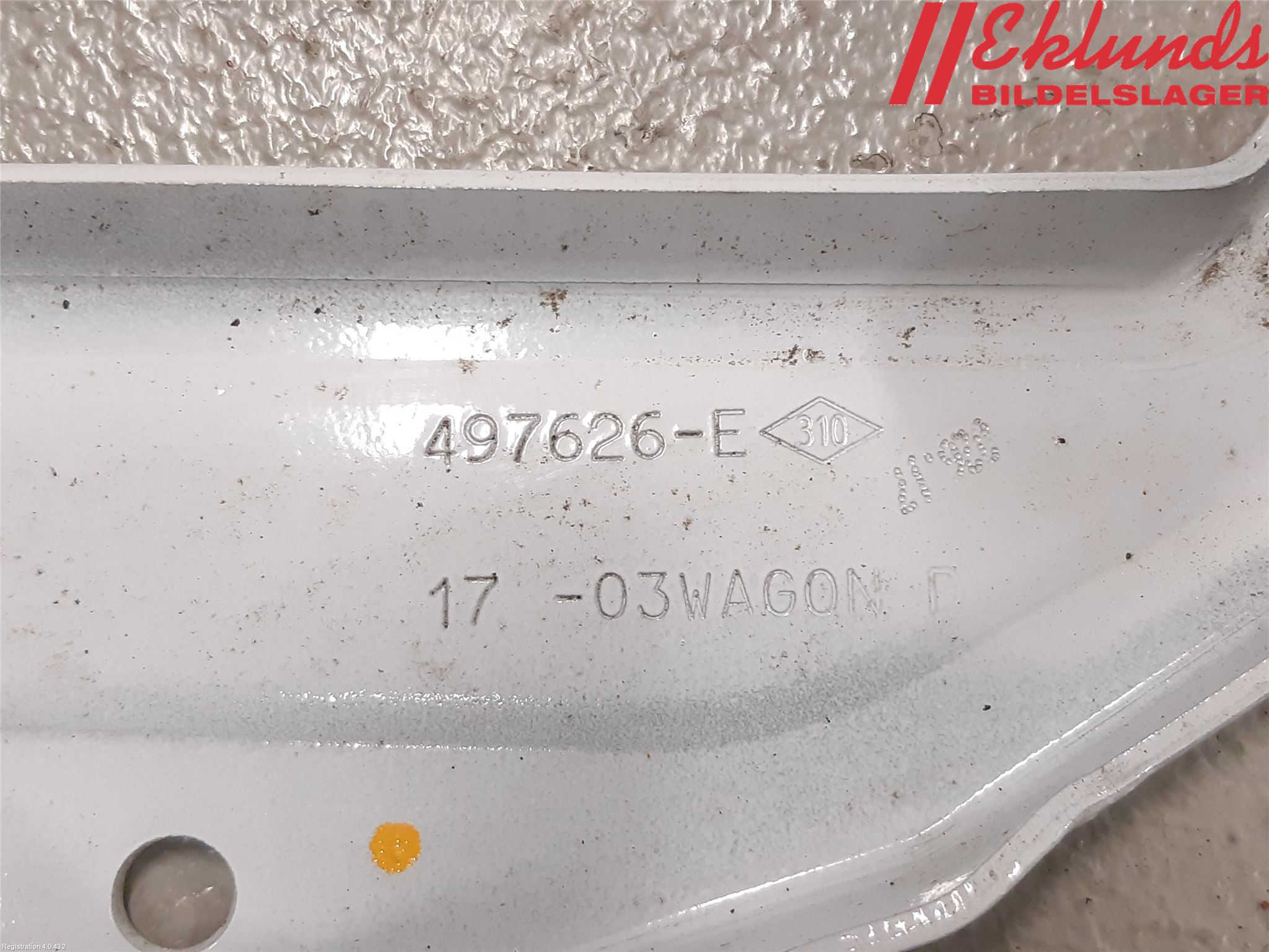 Renault KANGOO II 15-21 Skjutdörr Gångjärn-Rullar