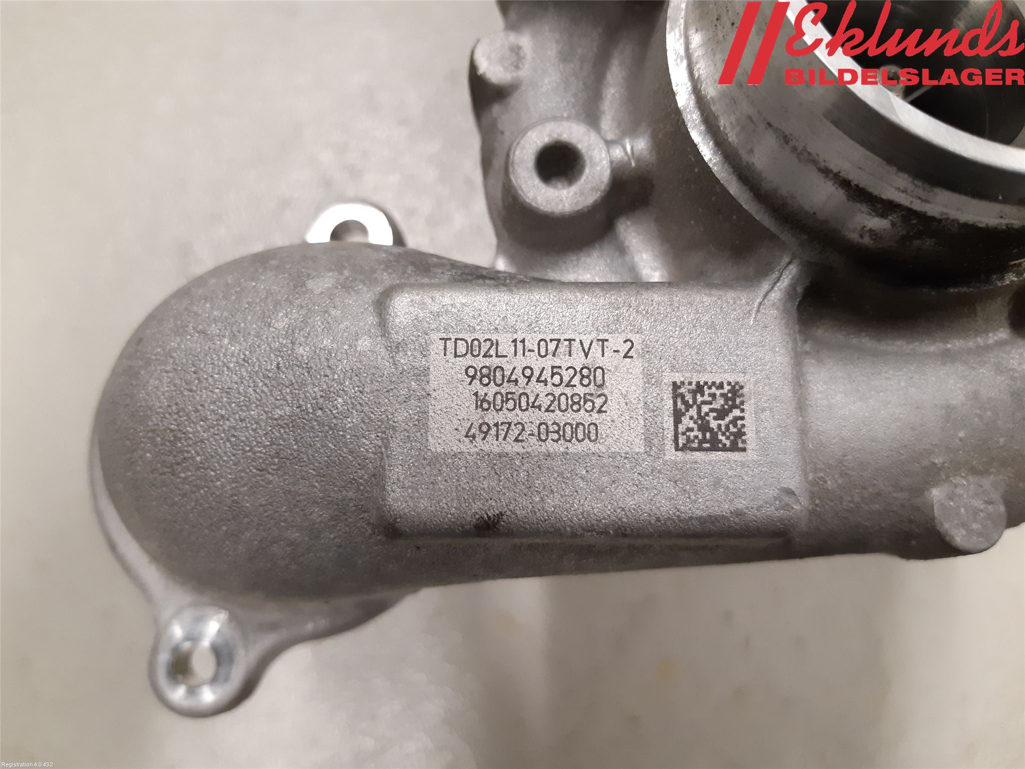 Peugeot PARTNER 16-18 Turboaggregat