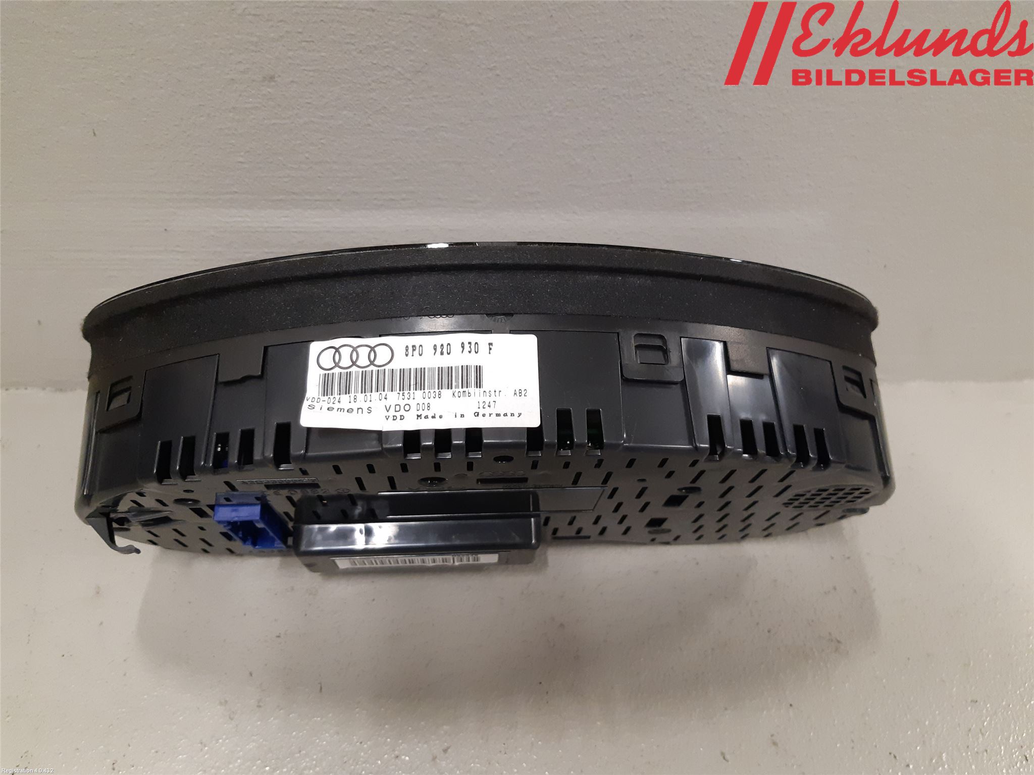 Audi A3/S3     04-05 Instrument Komb