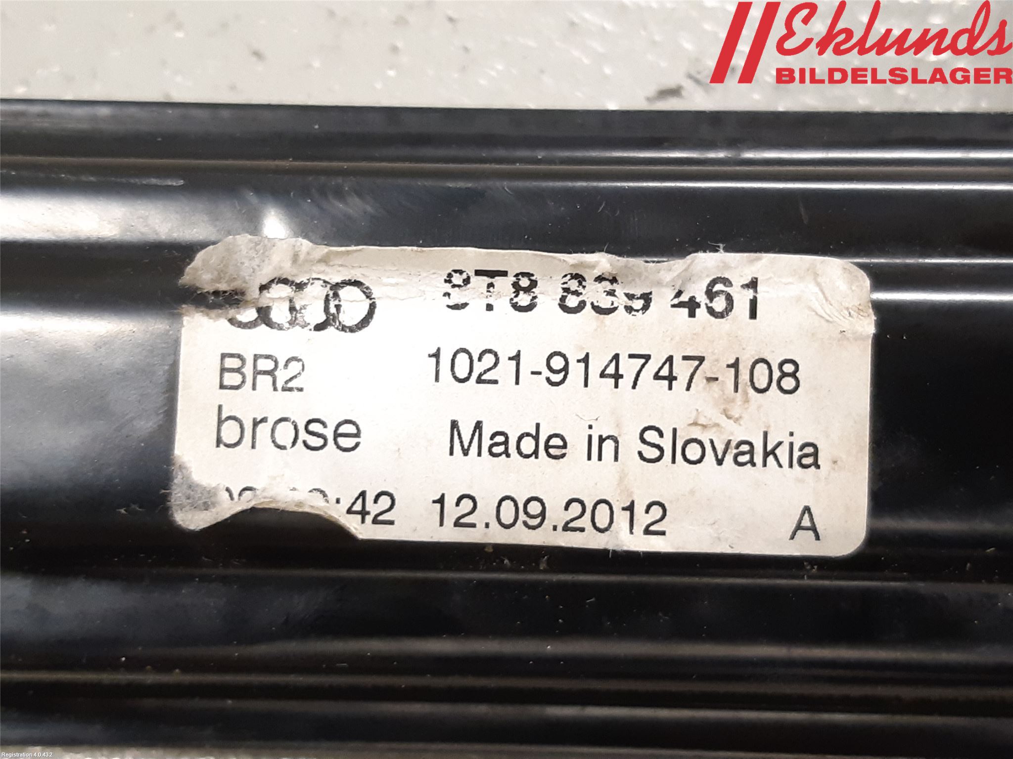 Audi A5 07-16 Fönsterhiss El Kompl