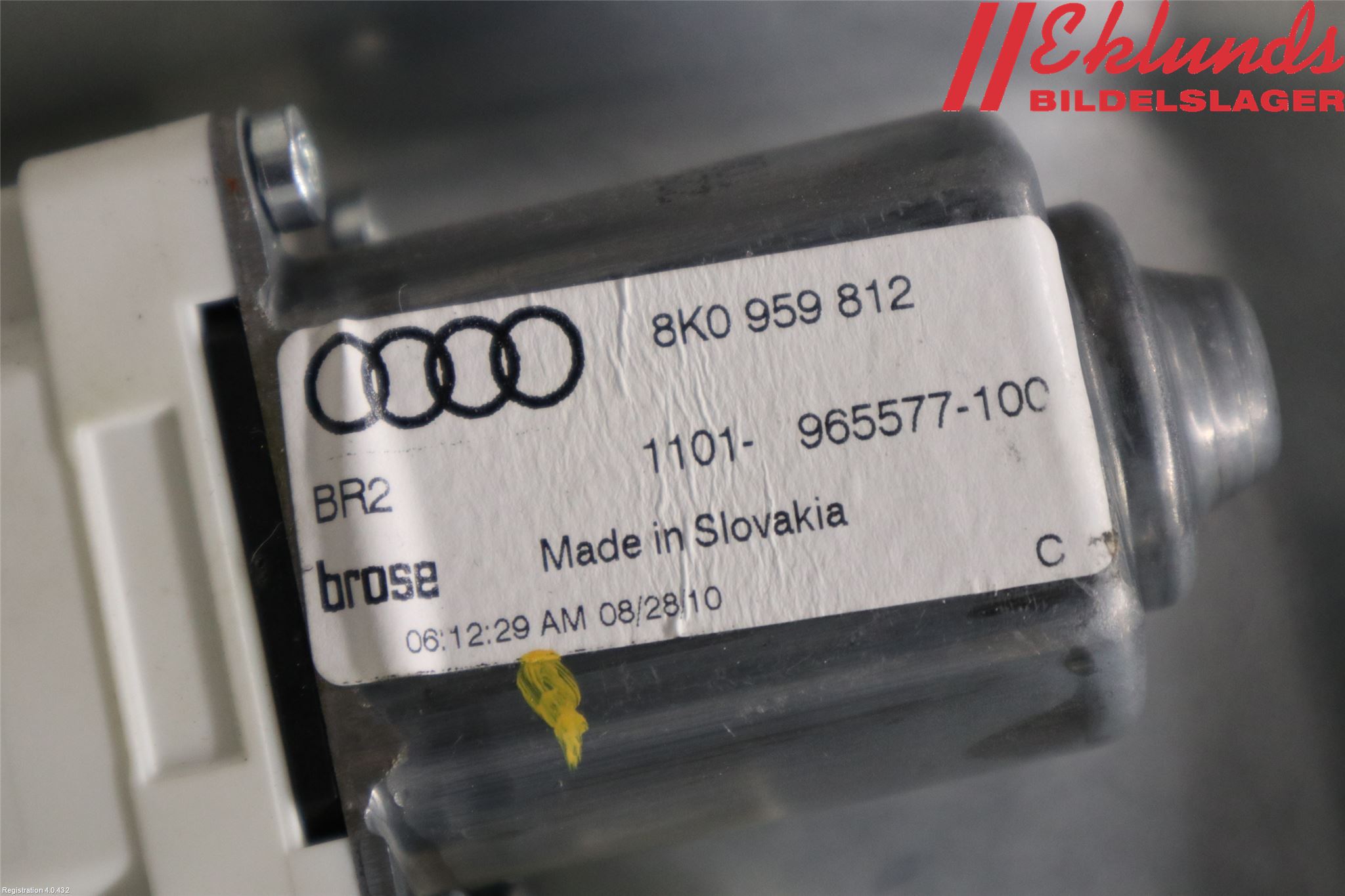 Skoda YETI Fönsterhiss El Kompl