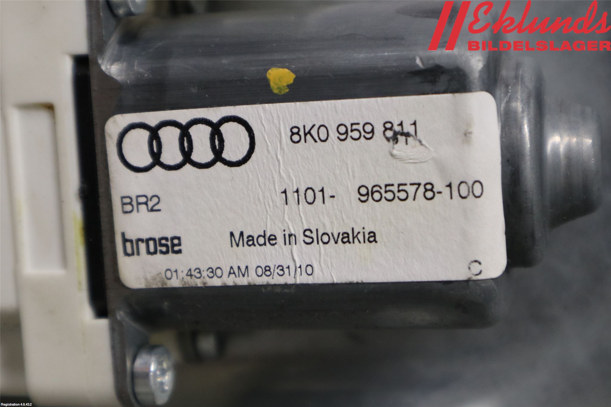 Skoda YETI Fönsterhiss El Kompl