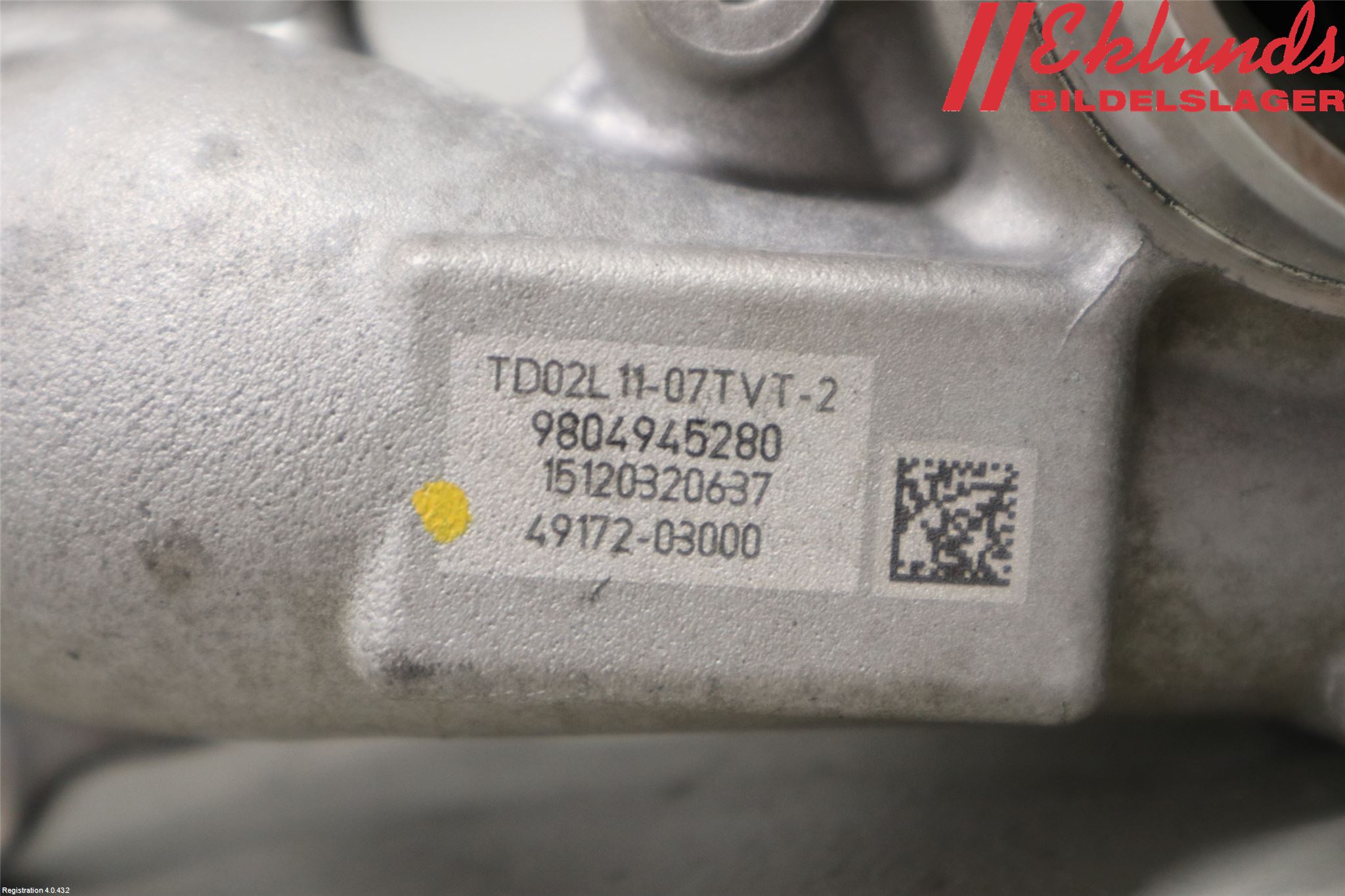 Peugeot PARTNER 16-18 Turboaggregat