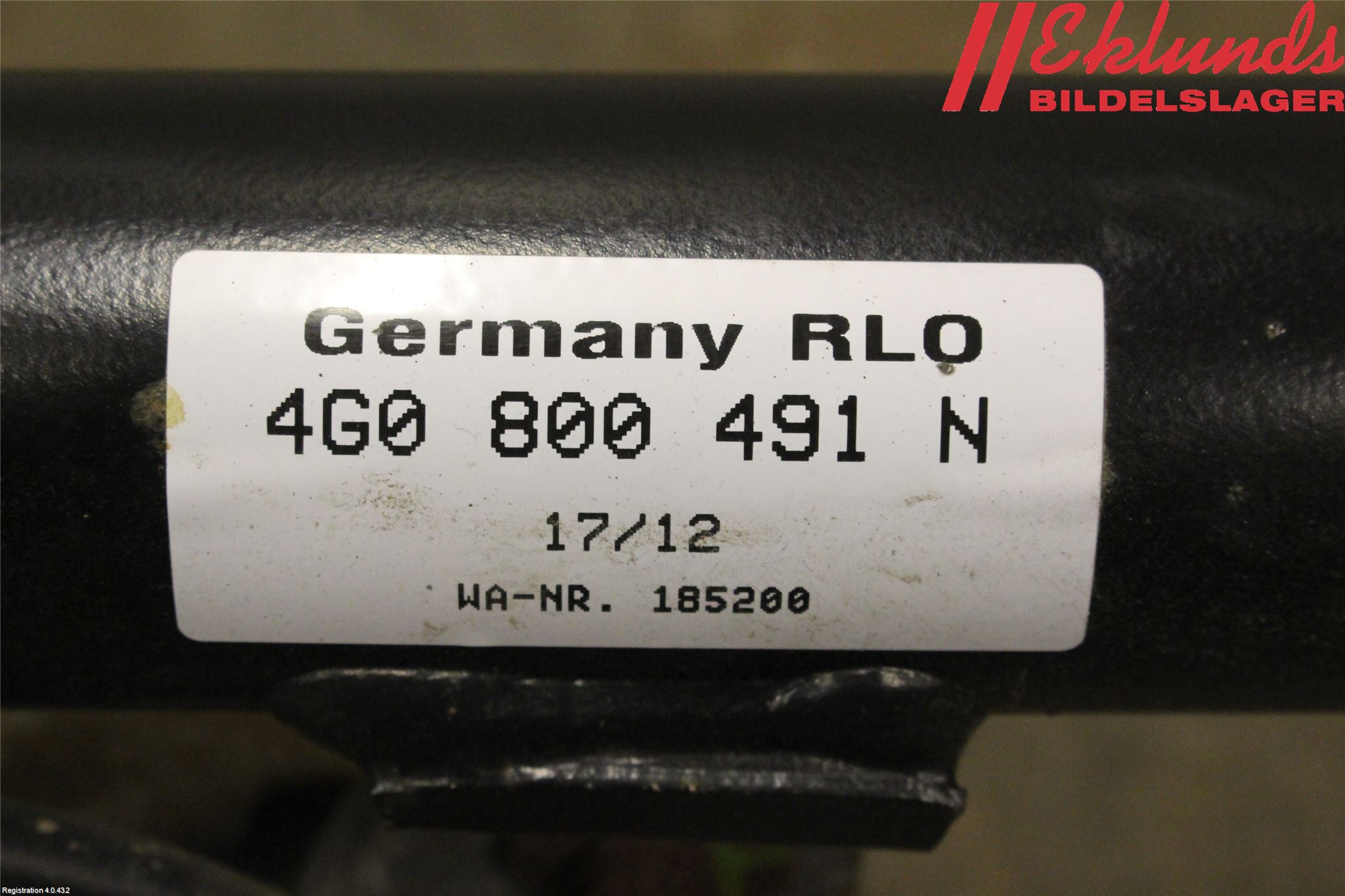 Audi A6/S6 4G 11-18 Dragkrok