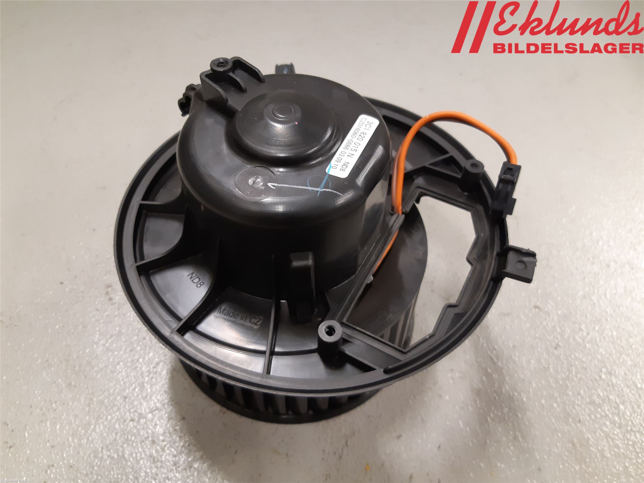 Skoda YETI Värmefläkt