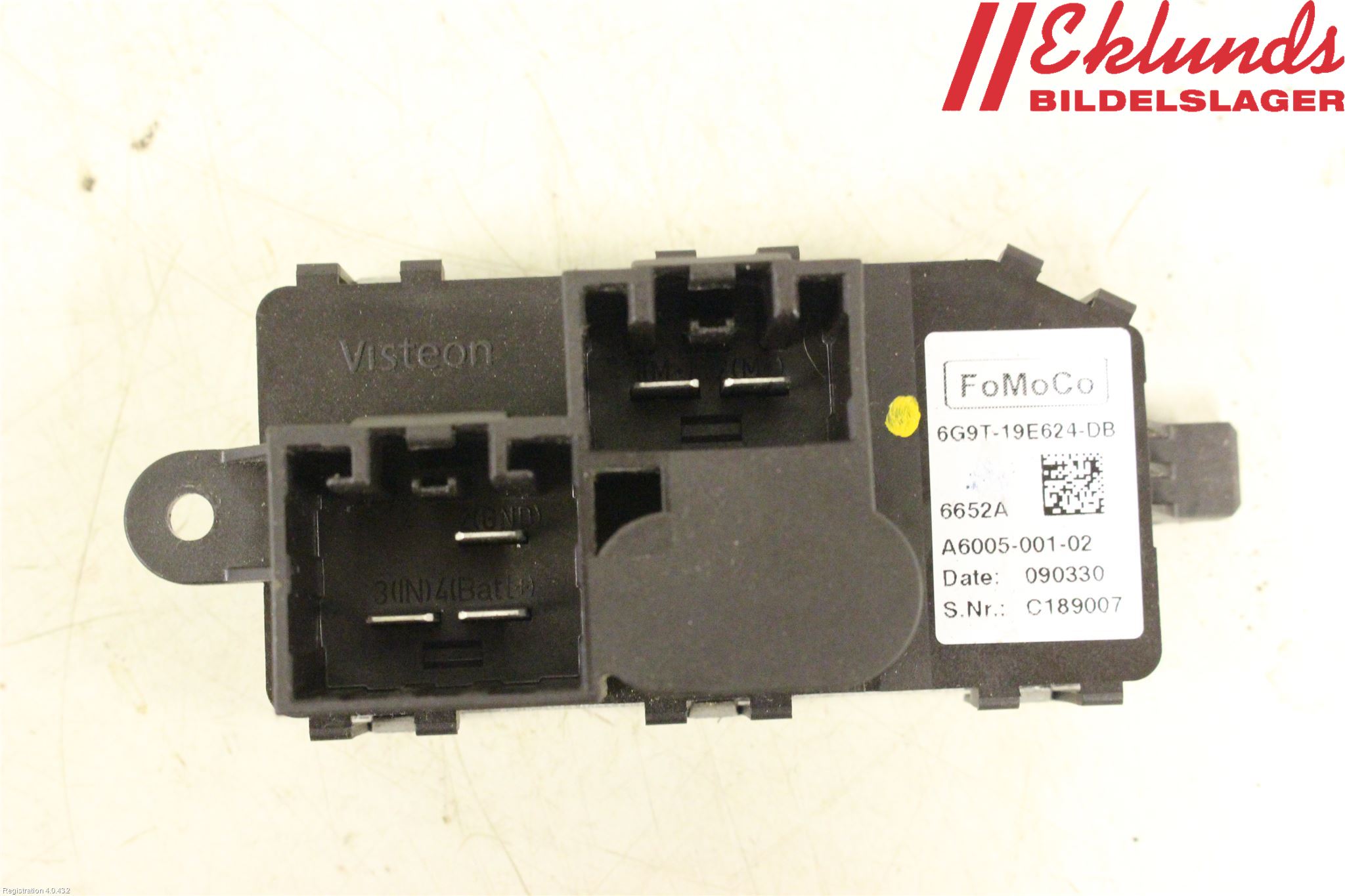 Ford S-MAX 06-15 Värmefläktsmotstånd