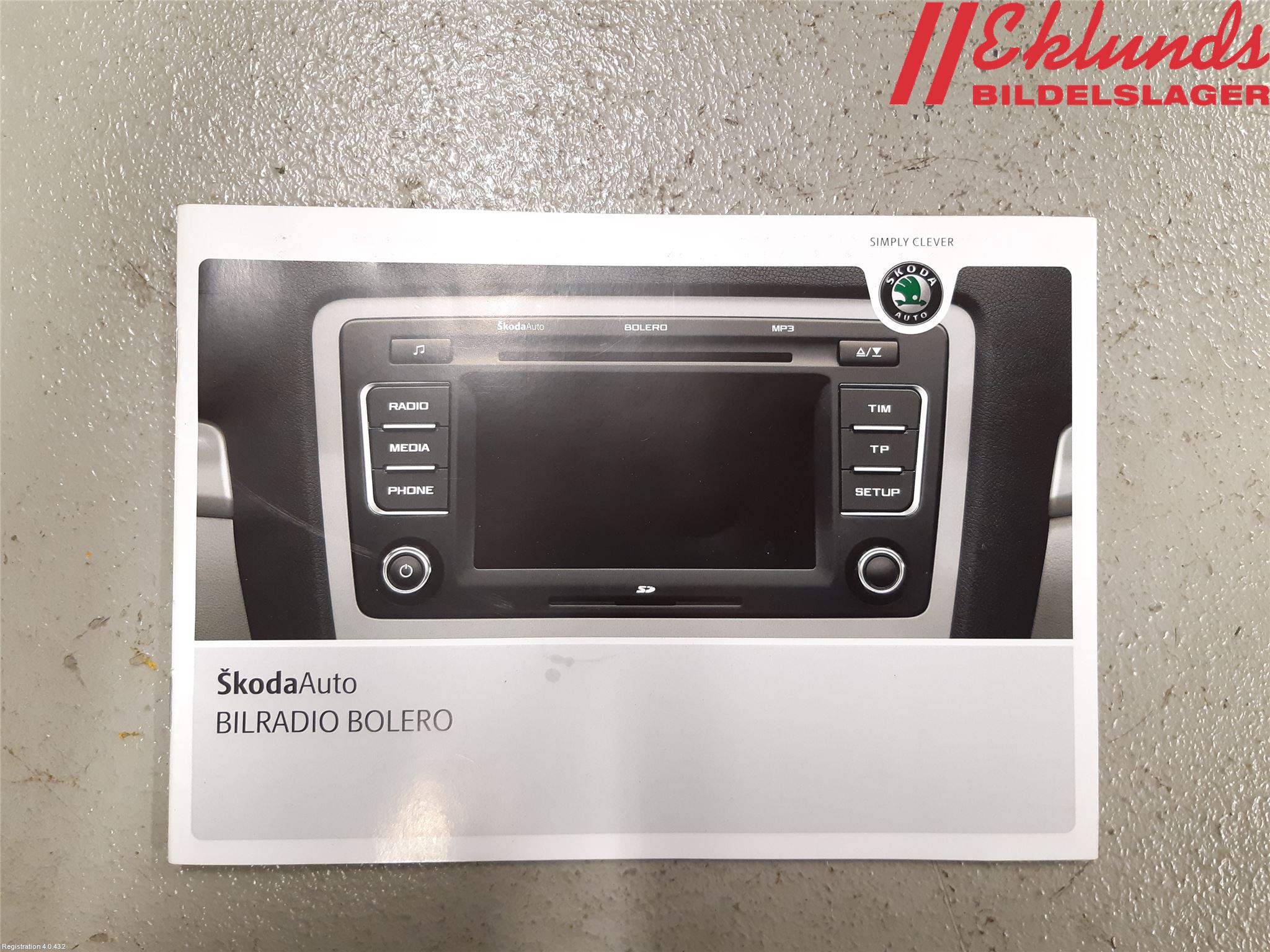 Skoda YETI Cd Radio - Multimediapanel