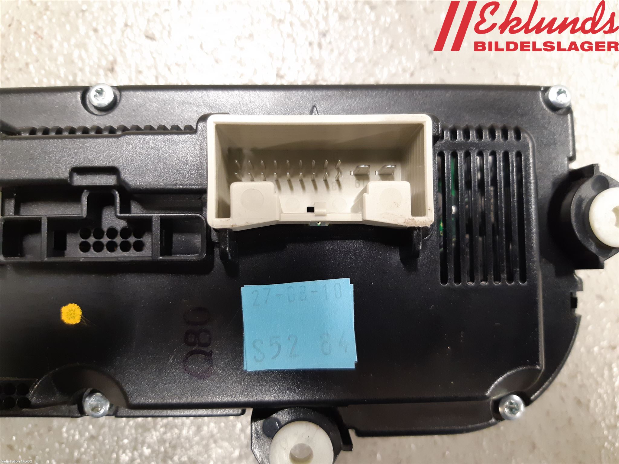 Skoda YETI Ac Styrenhet Ac Manöveren