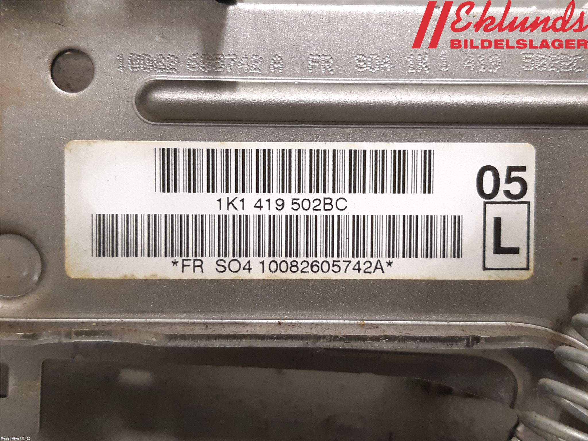 Skoda YETI Rattaxelagg Justerbart