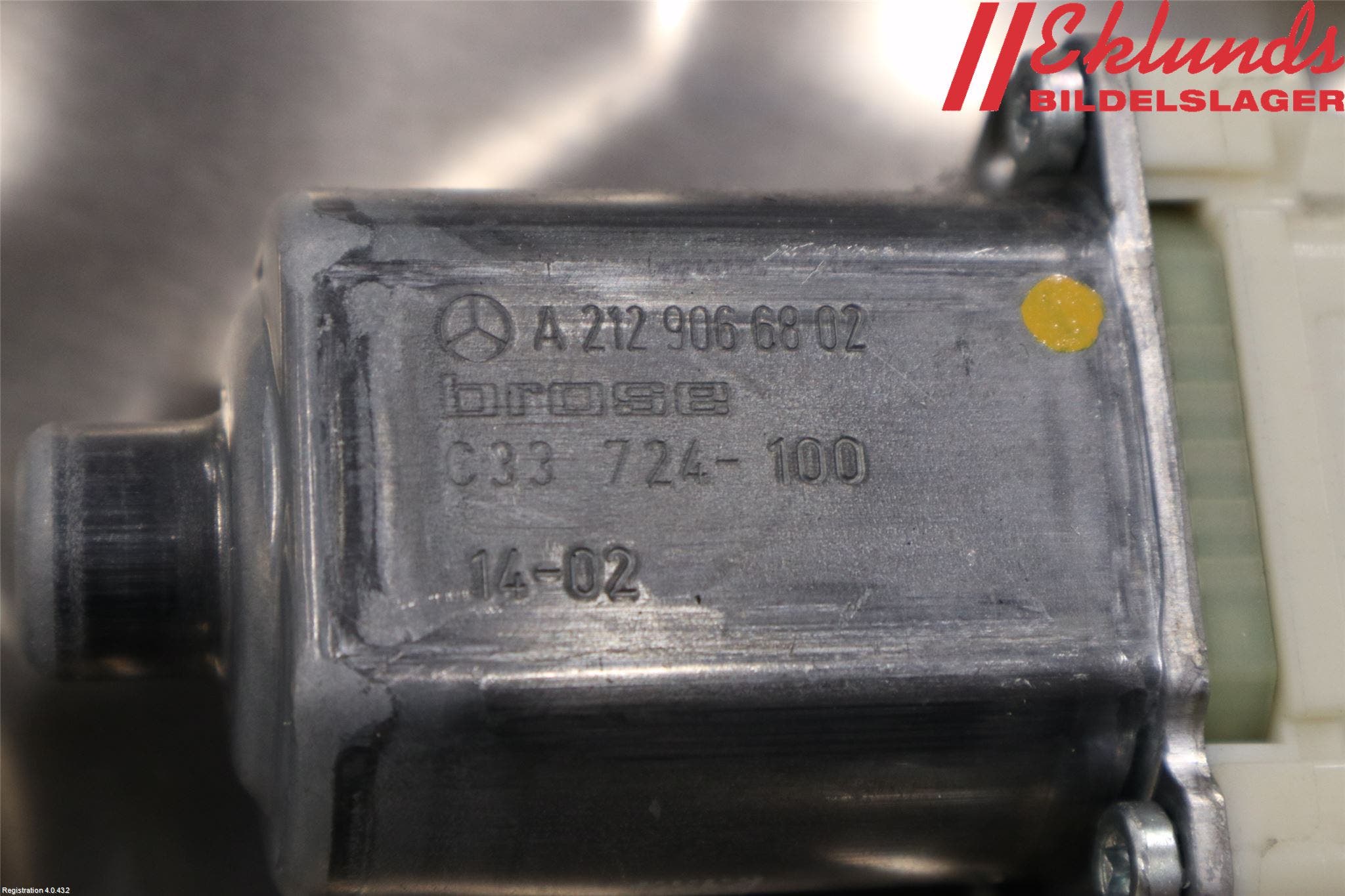 Mercedes-Benz MB E-KLASS (W212) 09-16 Fönsterhiss El Kompl