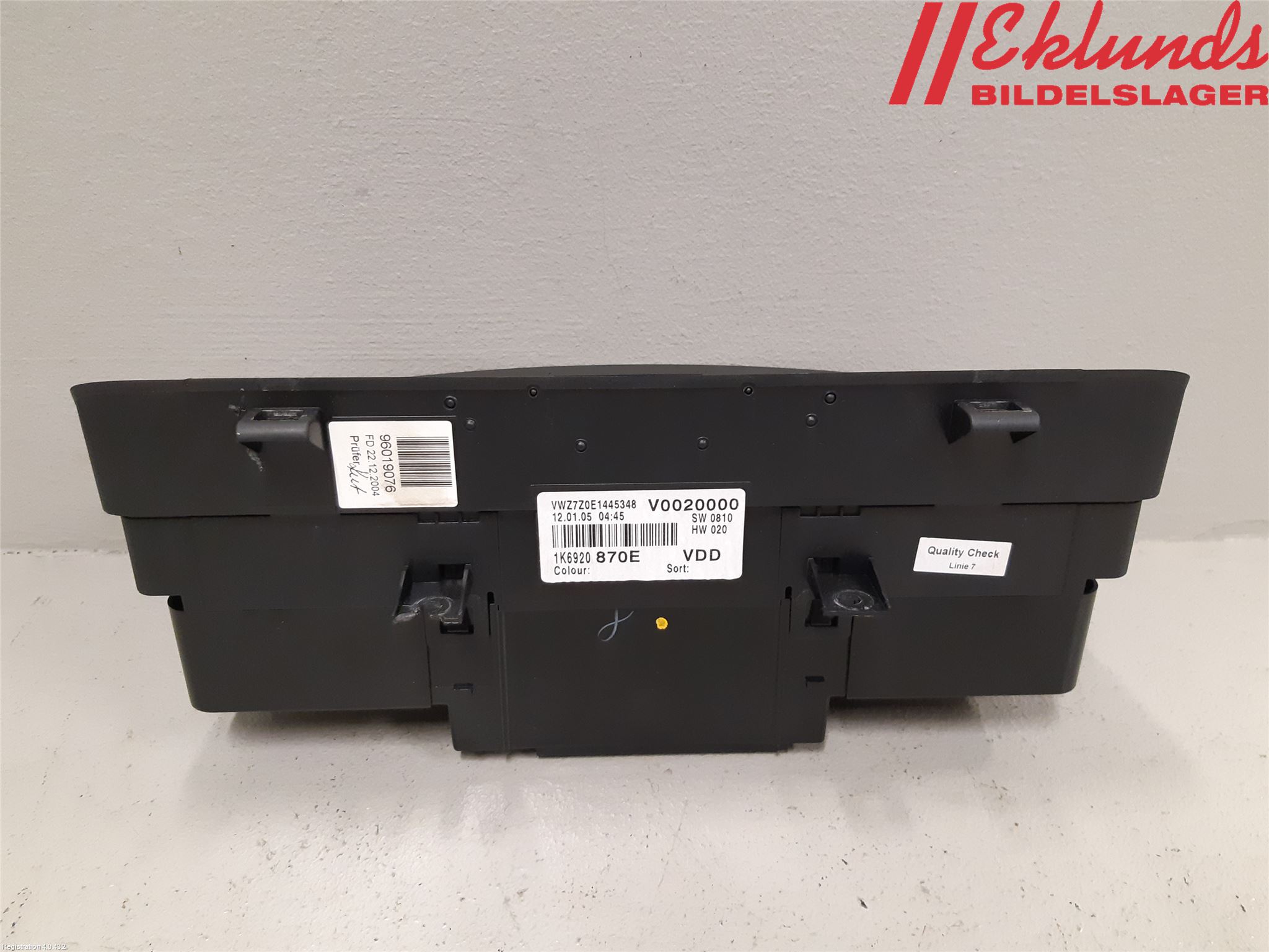 Volkswagen VW GOLF V 04-09 Instrument Komb