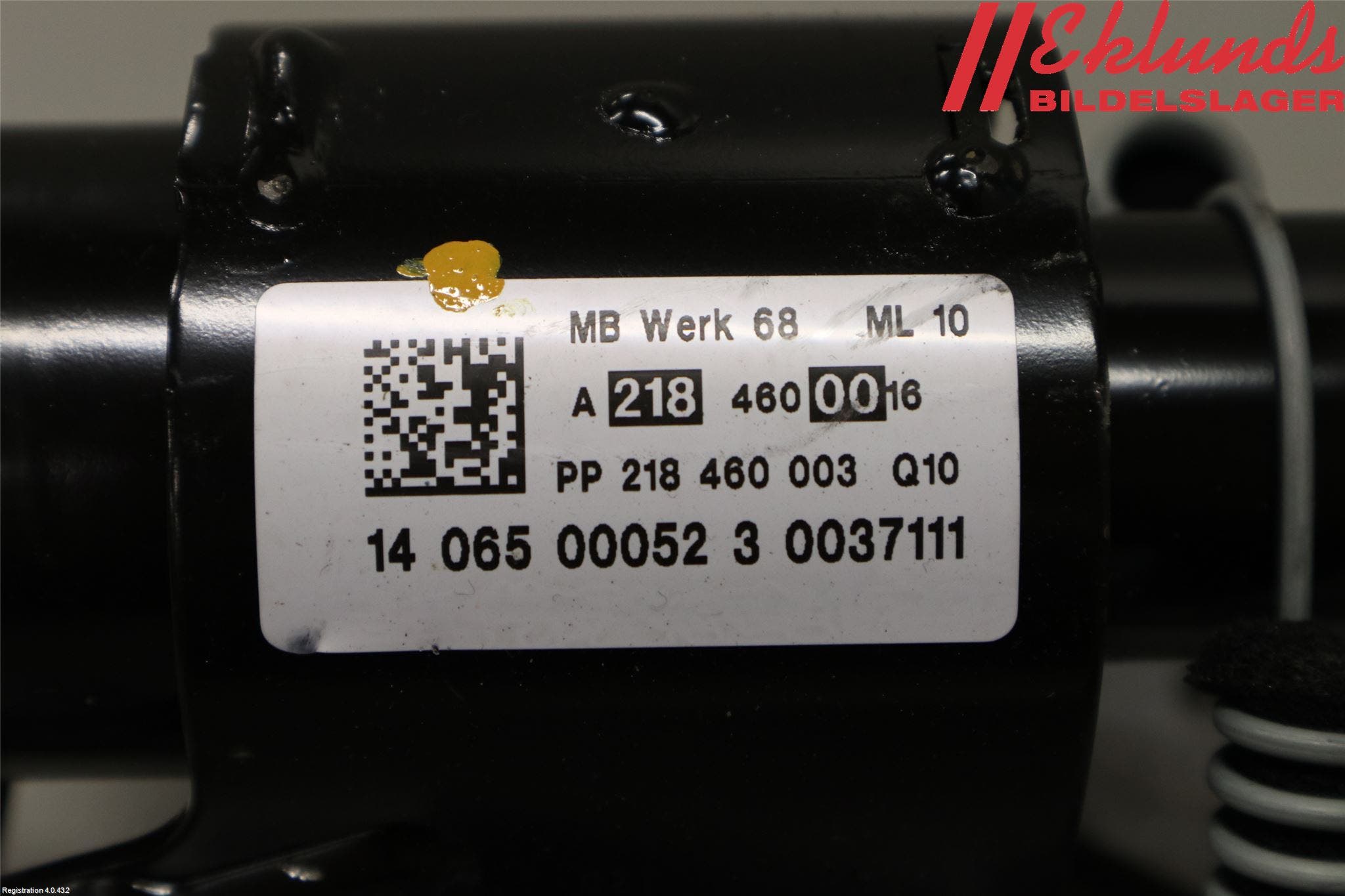 Mercedes-Benz MB E-KLASS (W212) 09-16 Rattaxelagg Justerbart