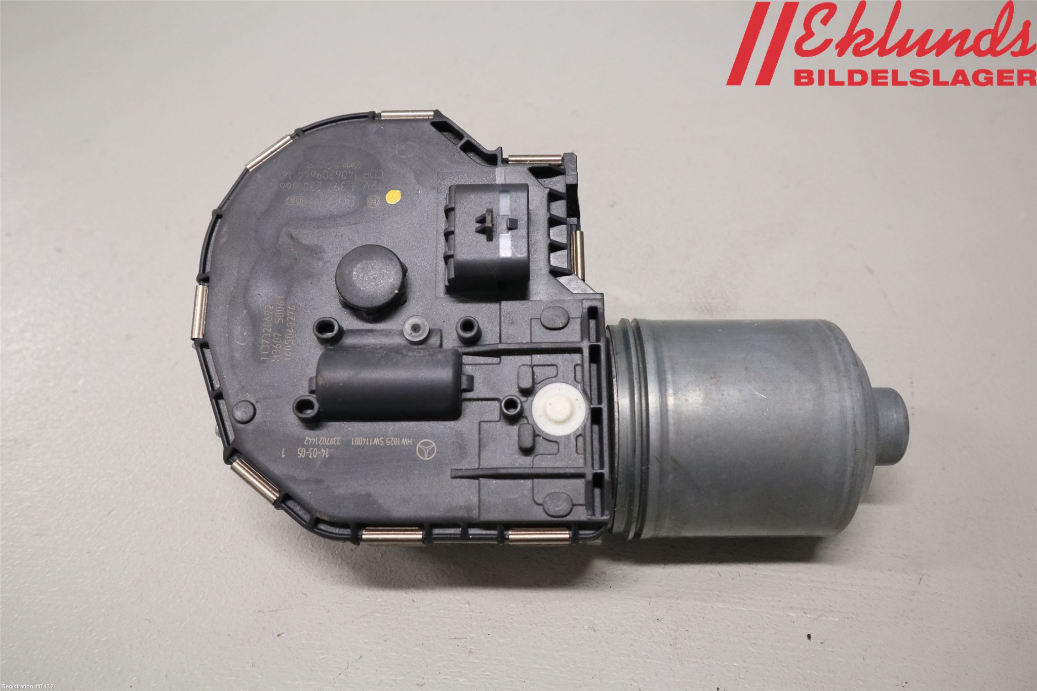 Mercedes-Benz MB E-KLASS (W212) 09-16 Torkarmotor Vindruta