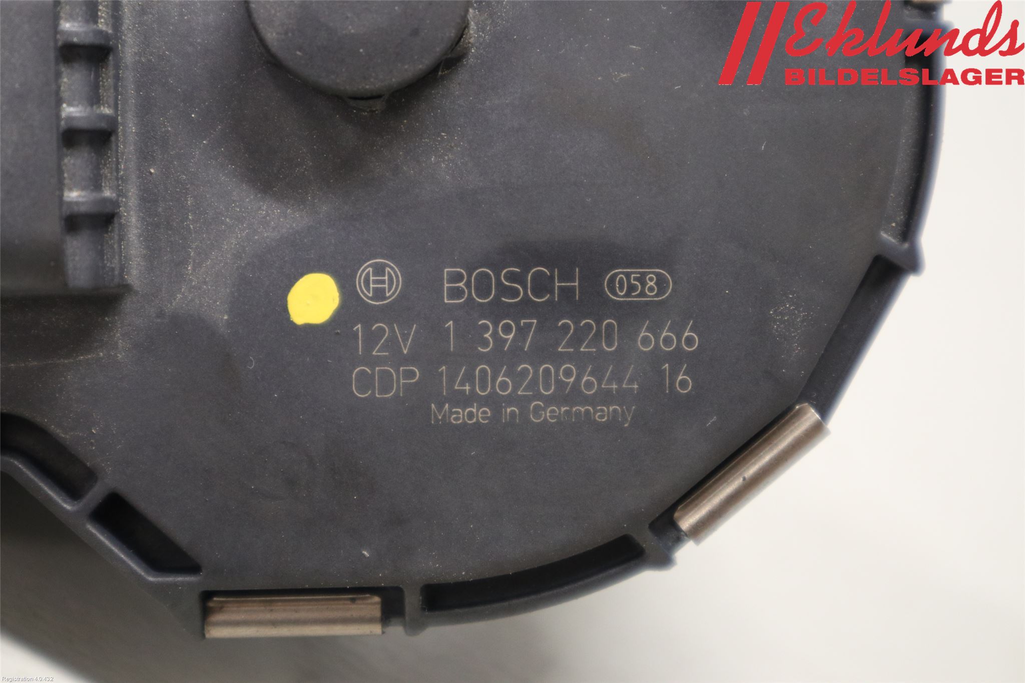 Mercedes-Benz MB E-KLASS (W212) 09-16 Torkarmotor Vindruta