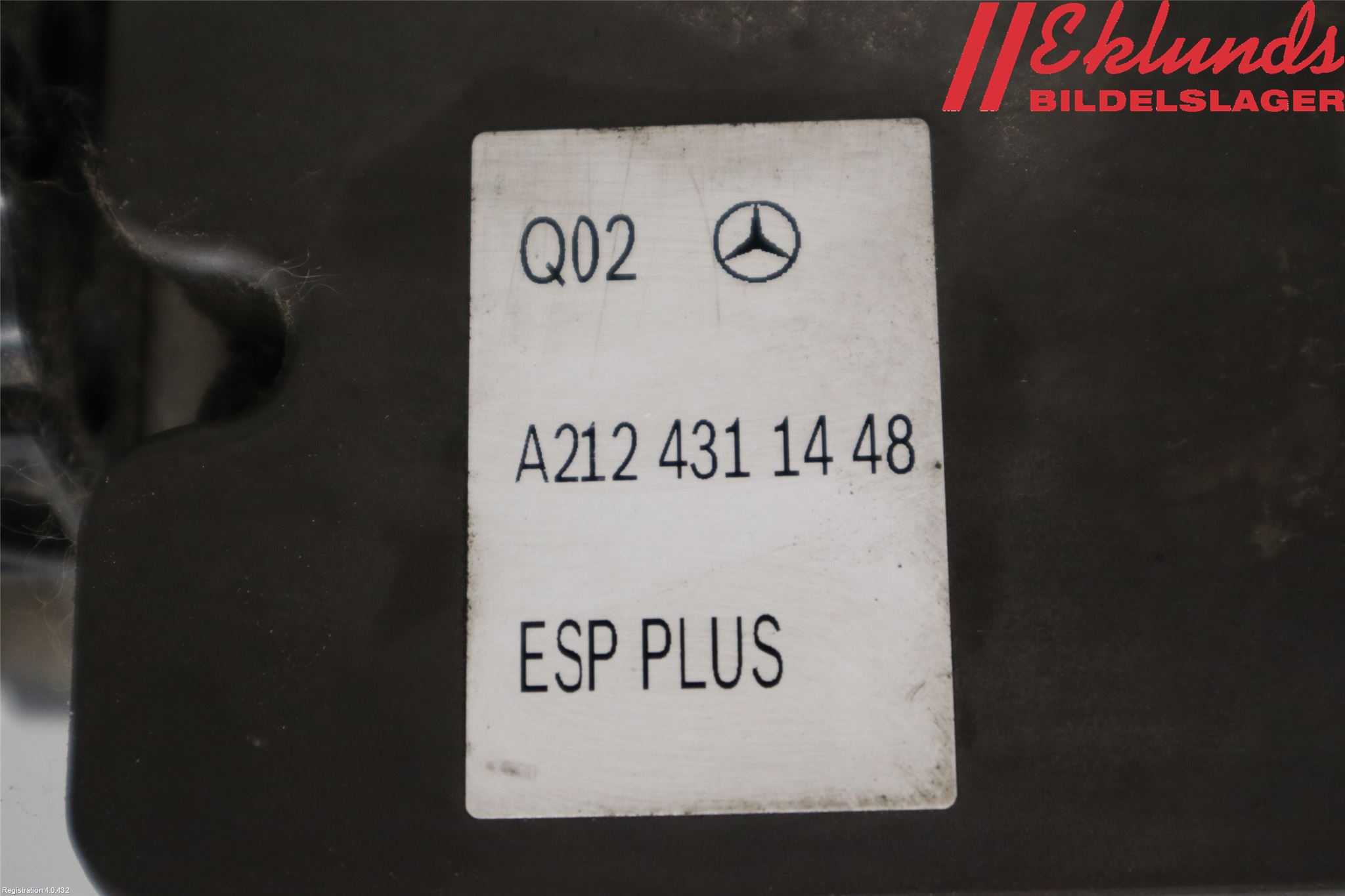 Mercedes-Benz MB E-KLASS (W212) 09-16 Abs Hydraulaggregat