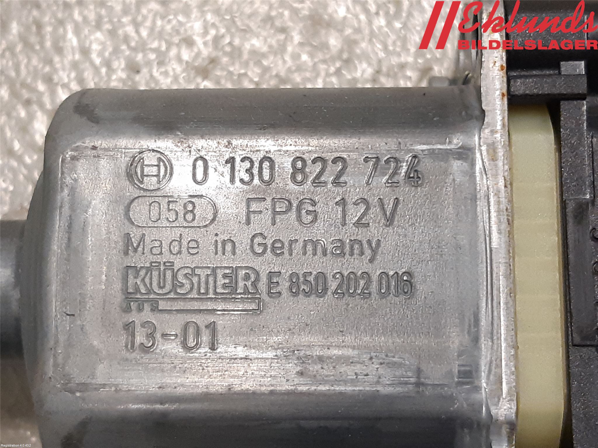 Skoda OCTAVIA (5E) 13-20 Fönsterhiss El Kompl