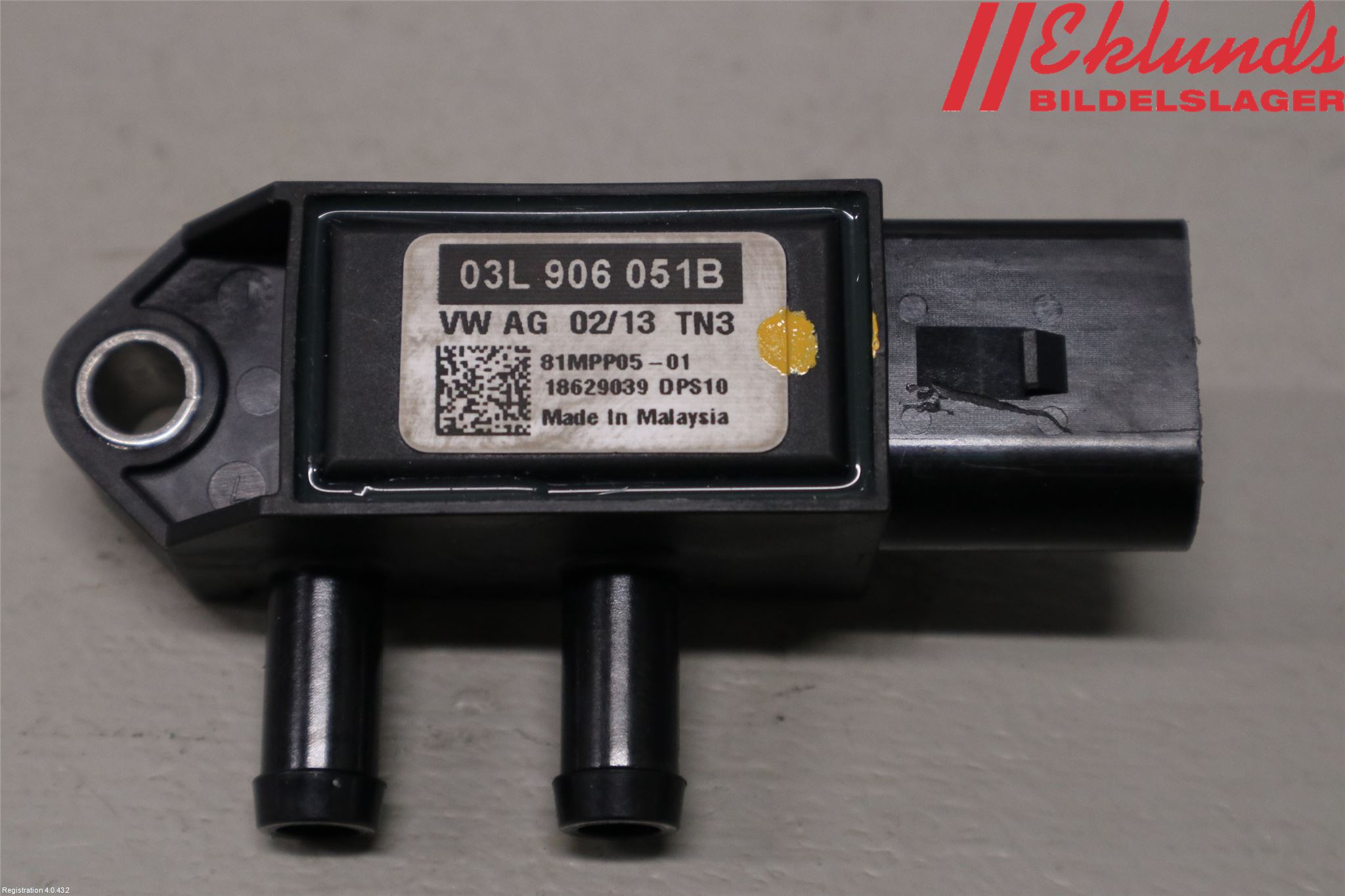 Skoda OCTAVIA (5E) 13-20 Givare Temp-Tryck Avgas