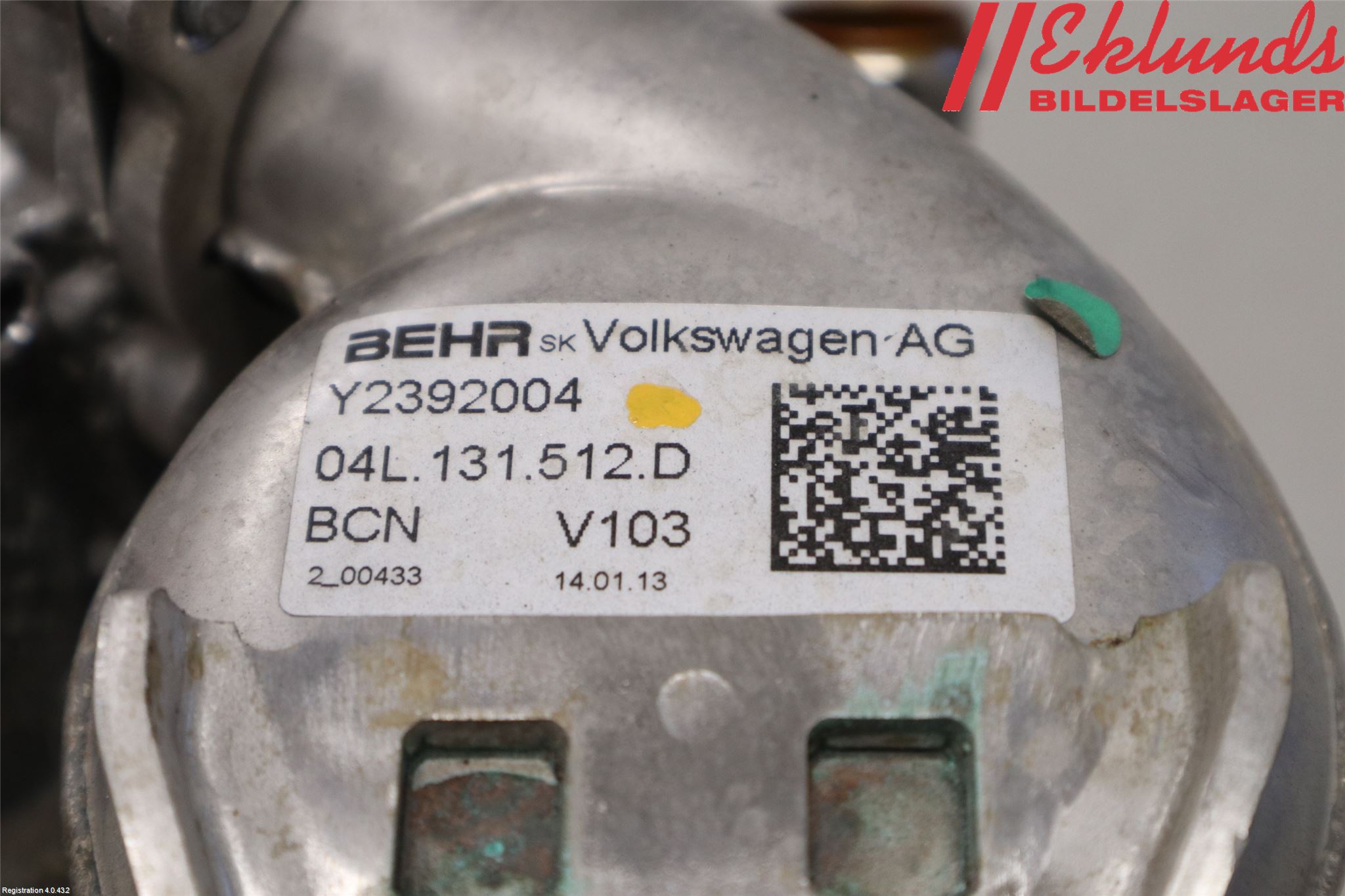 Skoda OCTAVIA (5E) 13-20 Avgaskylare