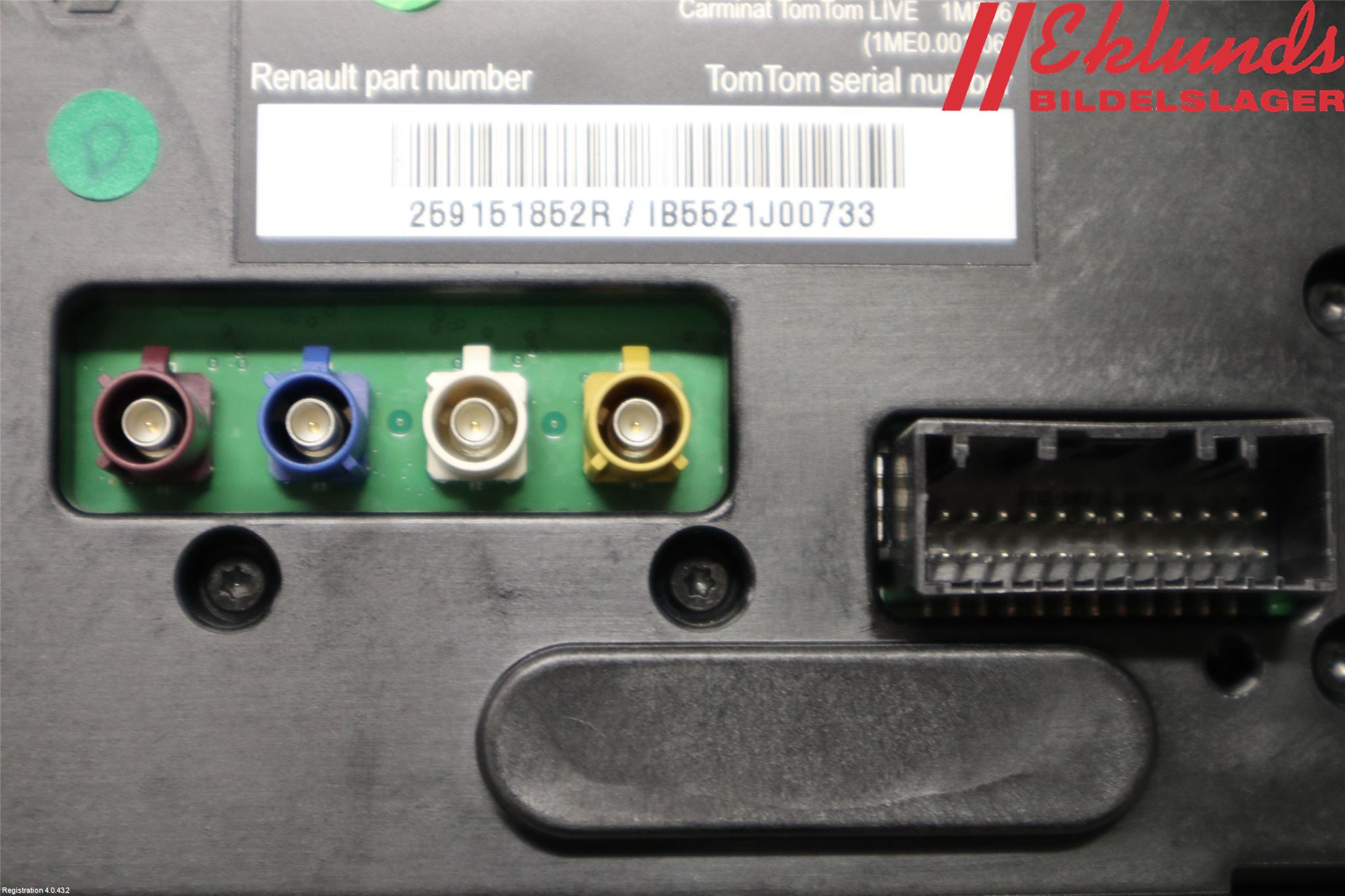 Renault TRAFIC   02-14 Färddator