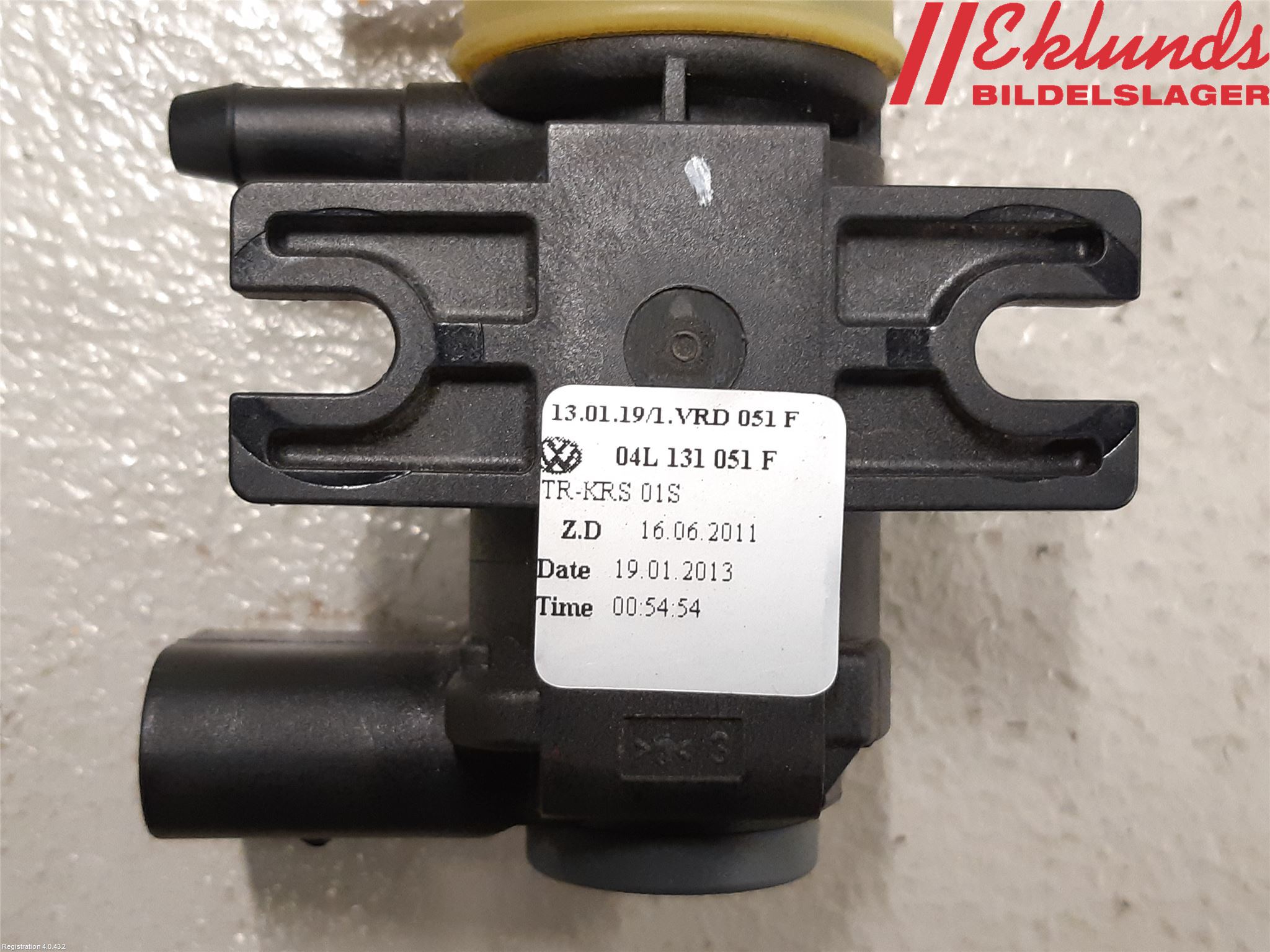 Skoda OCTAVIA (5E) 13-20 Vakuumventil