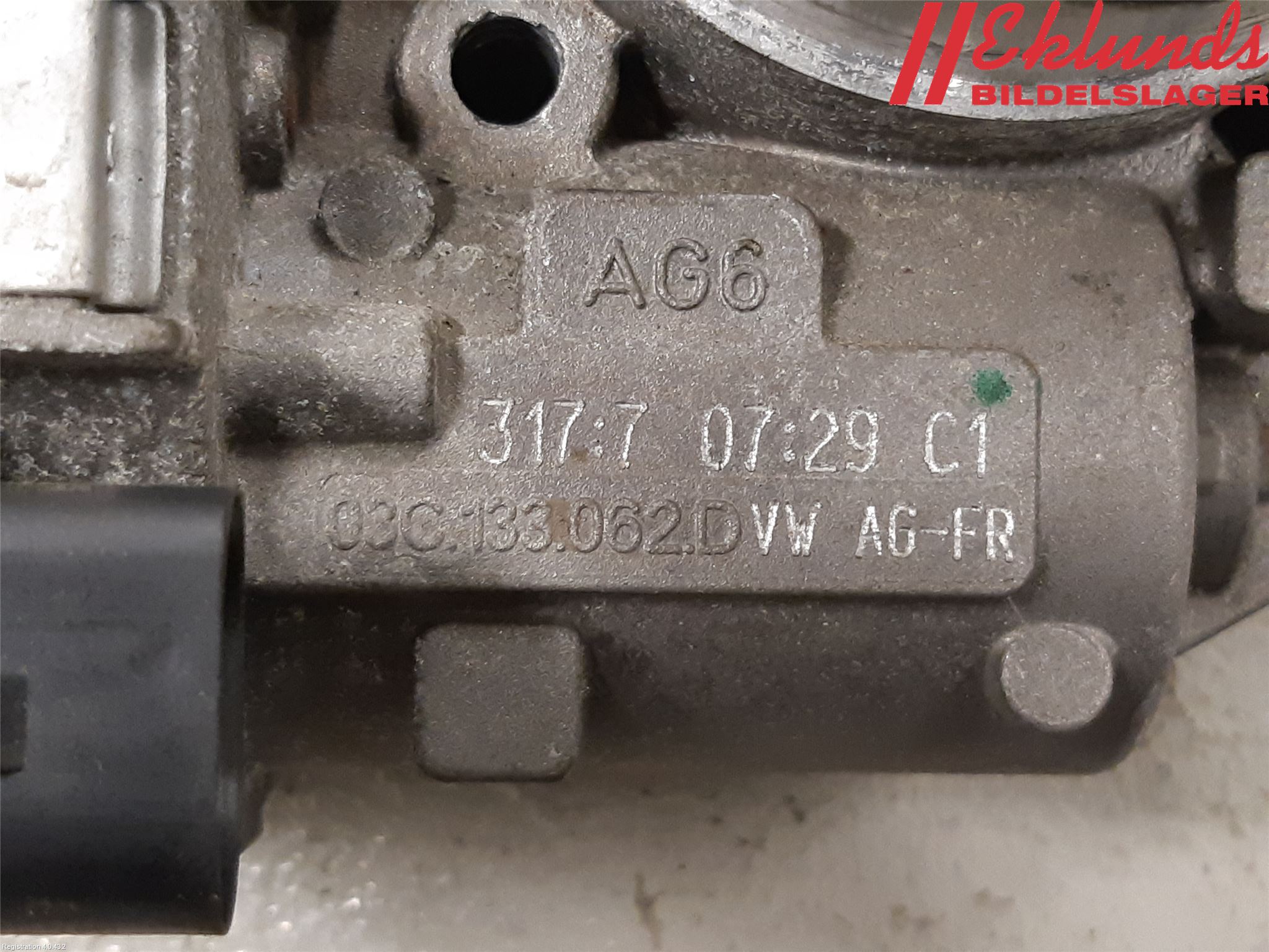 Volkswagen VW GOLF V 04-09 Injspjällhus