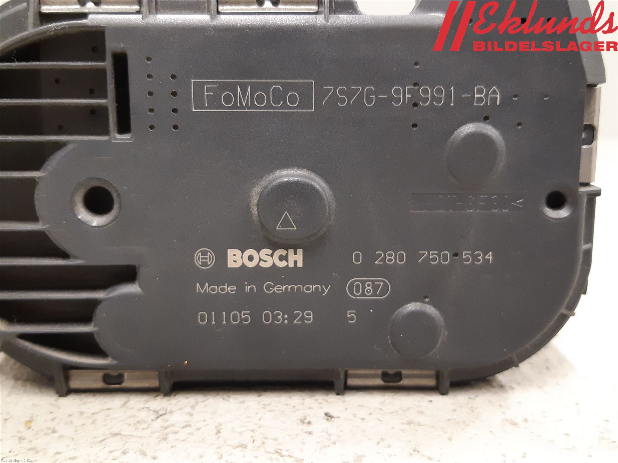 Volvo V60 11-13 Injspjällhus