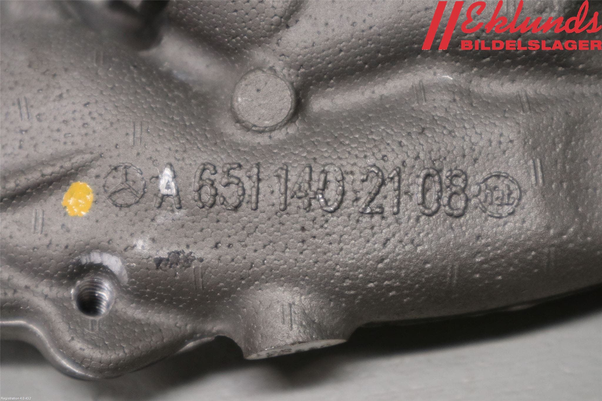 Mercedes-Benz MB E-KLASS (W212) 09-16 Egr Rör