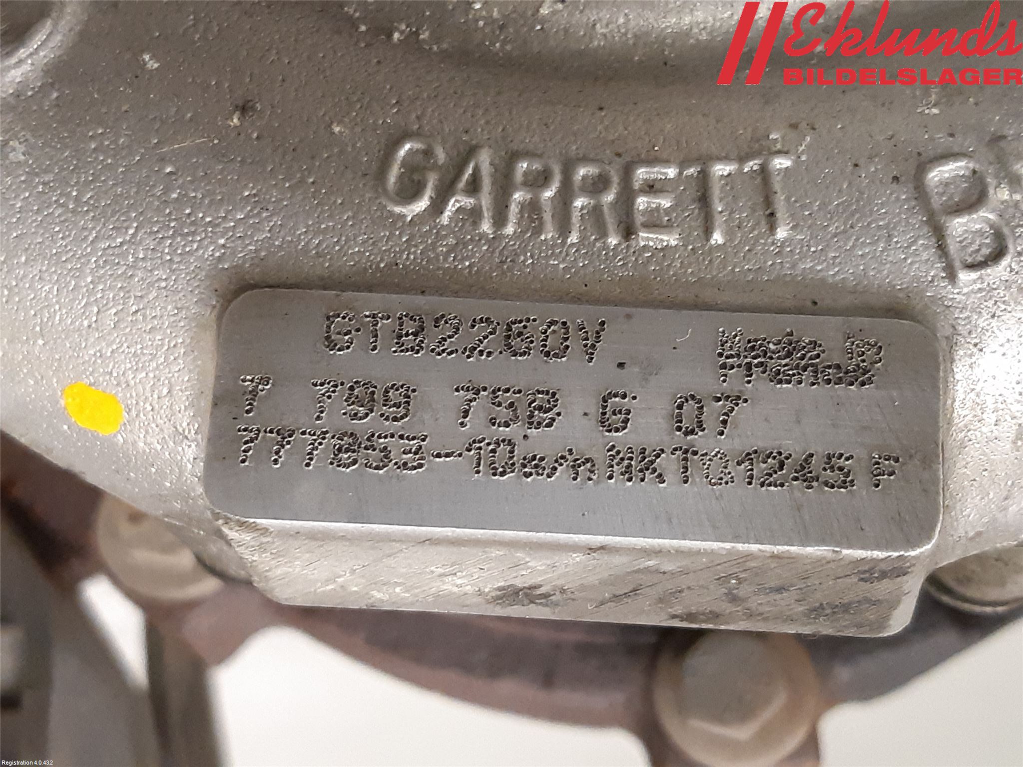 BMW 5 F10/F11/F18 09-17 Turboaggregat