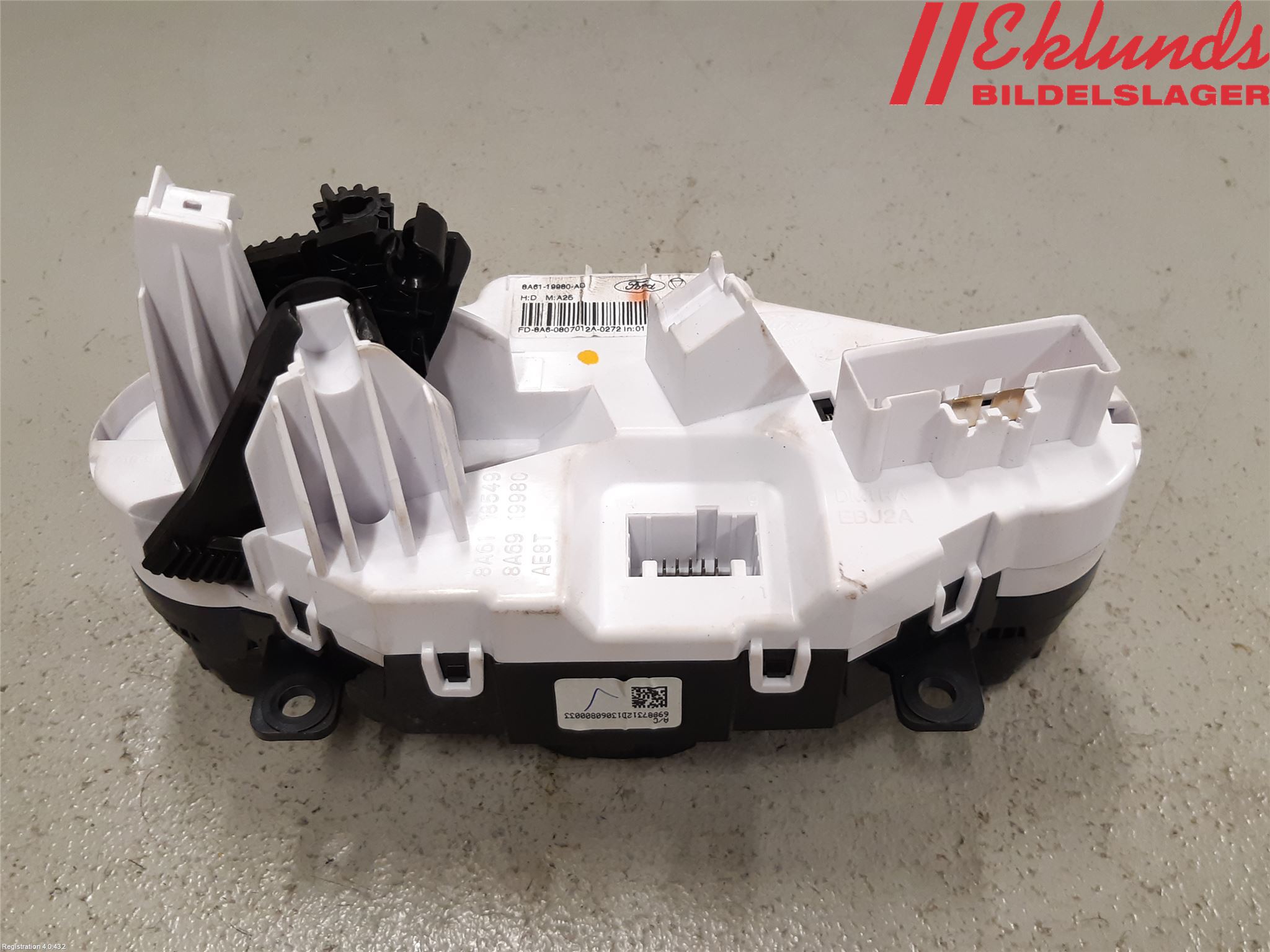 Ford FIESTA 09-12 Värmereglage