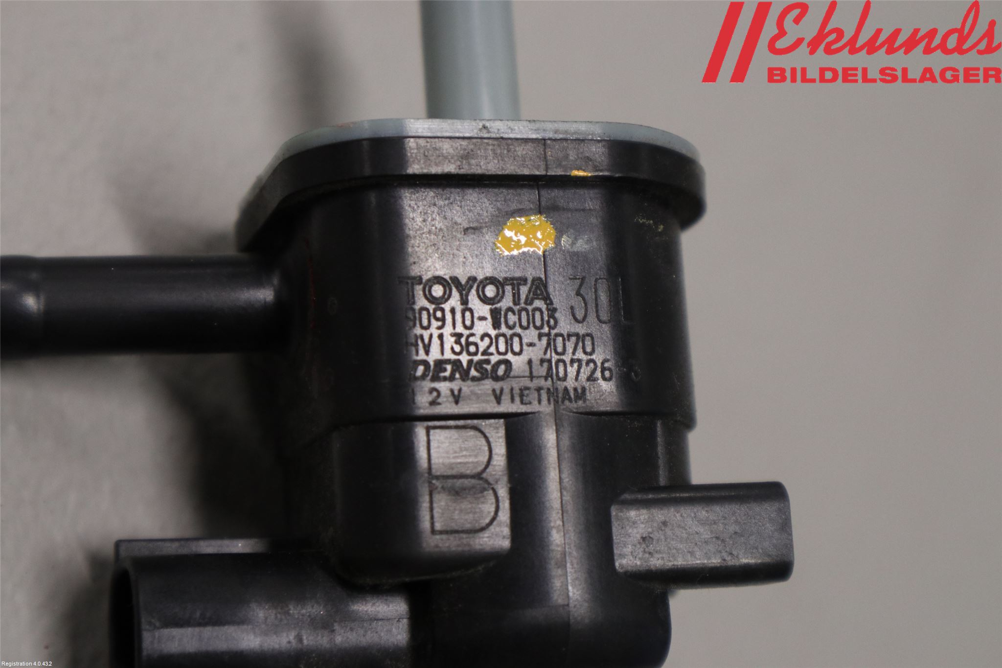 Toyota AYGO 15-21 Vakuumventil