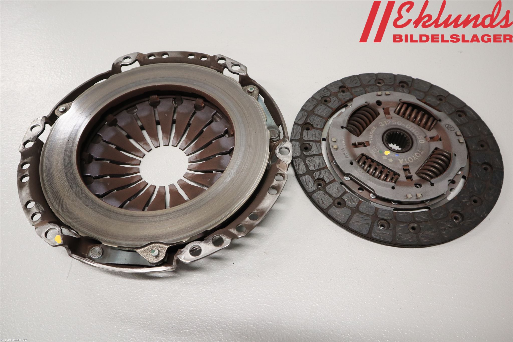 Toyota AYGO 15-21 Koppling-Lamell