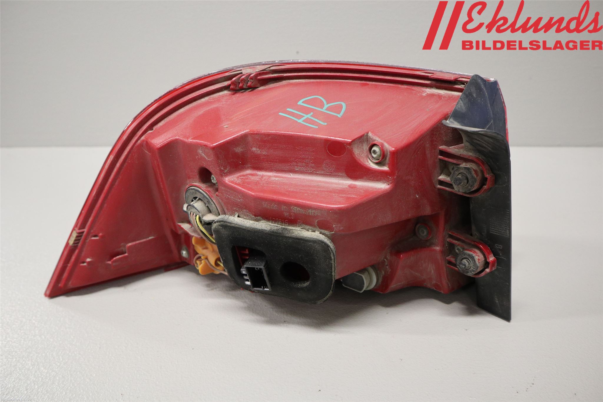 Volkswagen VW PASSAT 11-14 Bakljus Höger
