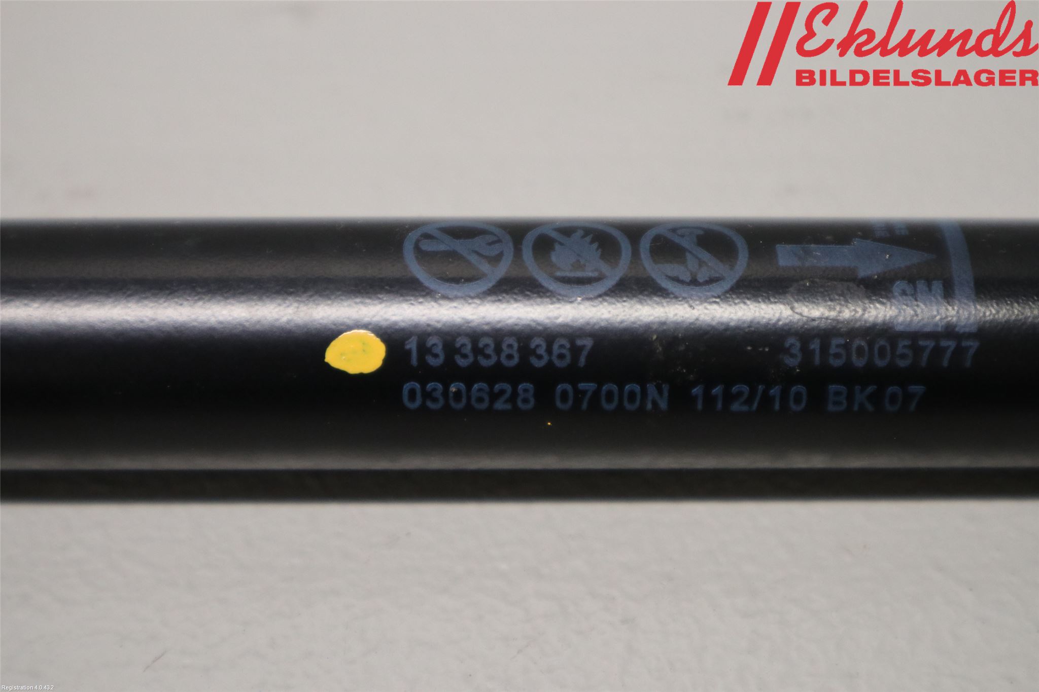 Opel MERIVA B 10-17 Gasfjäder Baklucka