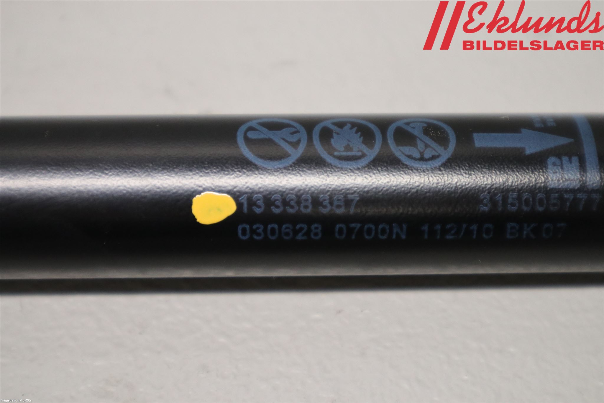 Opel MERIVA B 10-17 Gasfjäder Baklucka