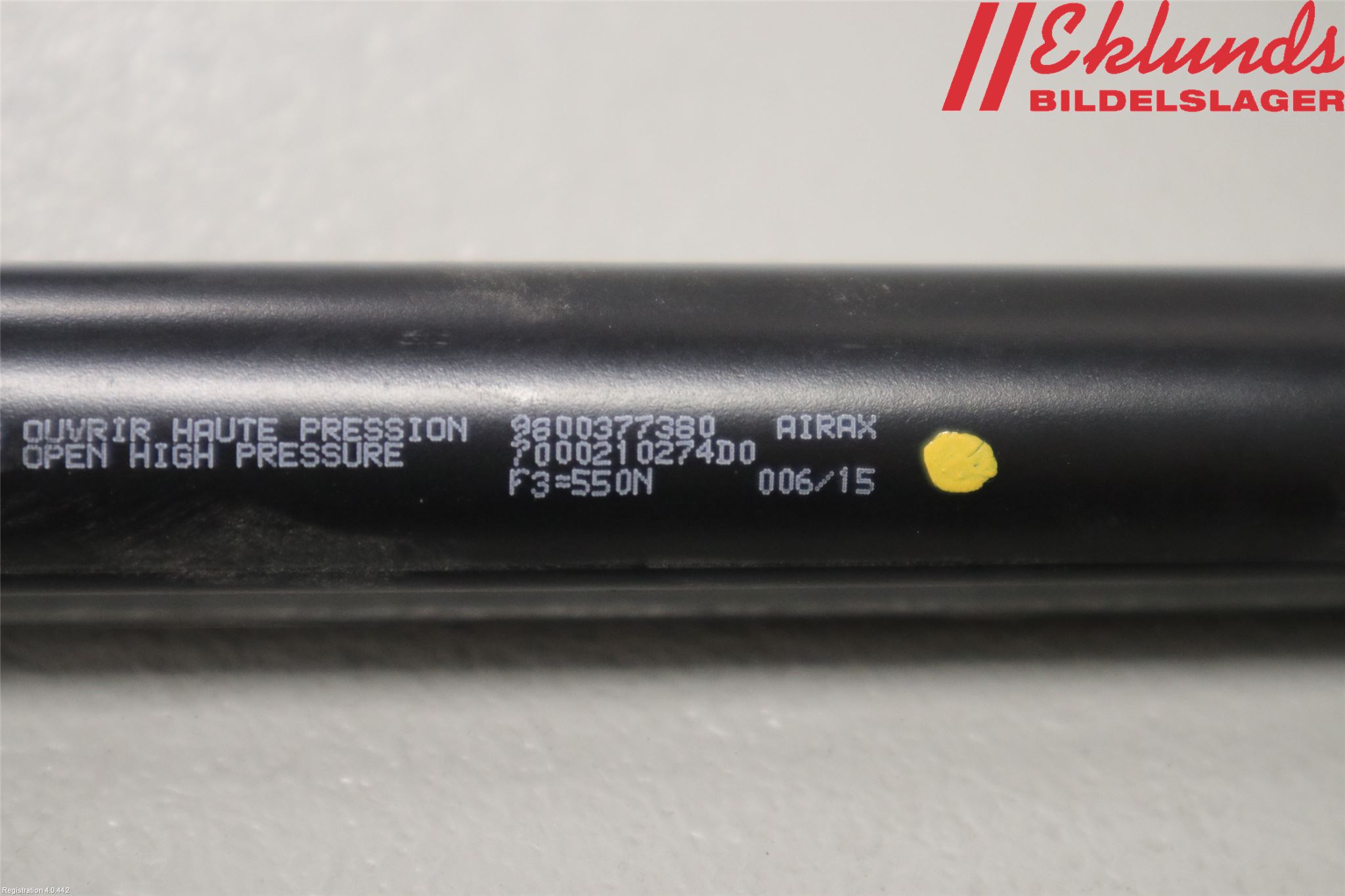 Peugeot 308 14-21 Gasfjäder Baklucka