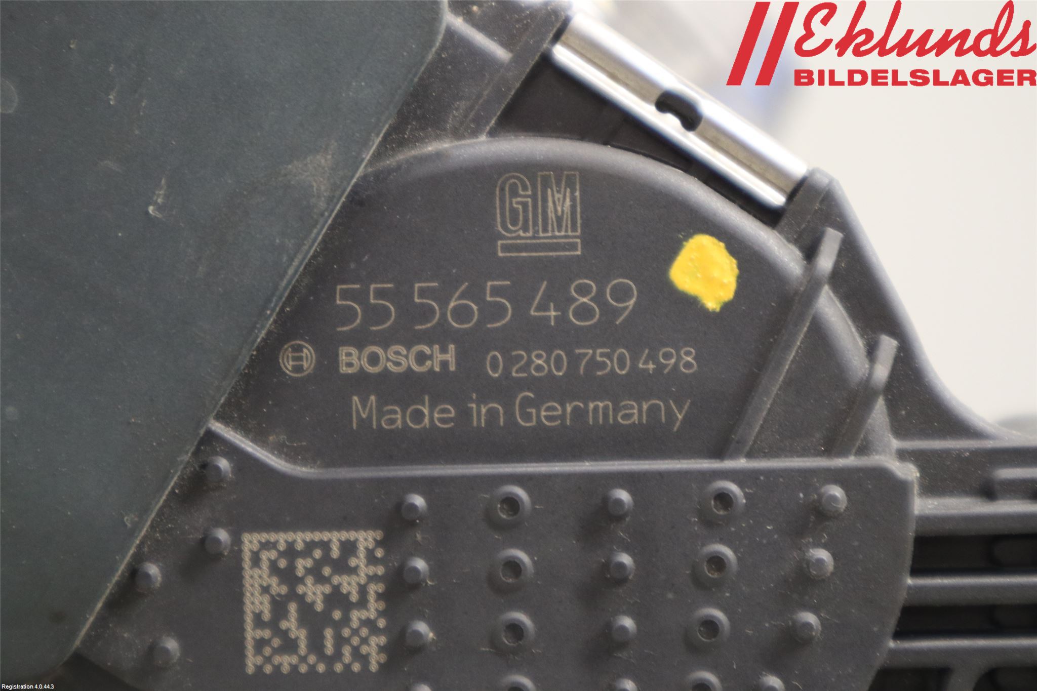 Opel MERIVA B 10-17 Injspjällhus