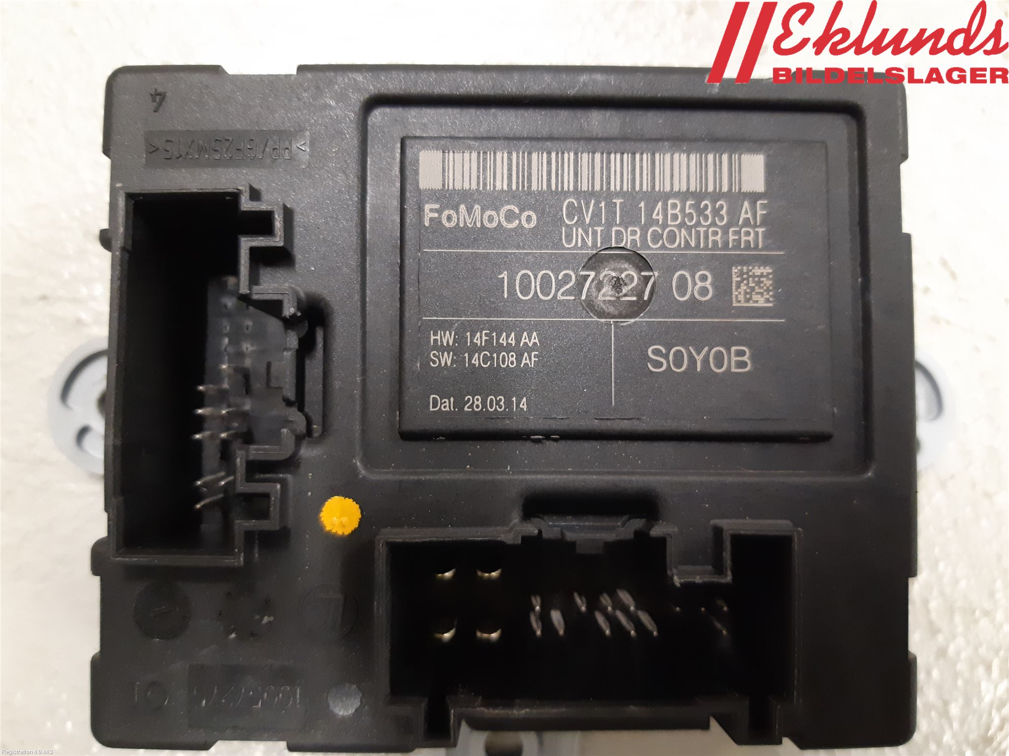 Ford FIESTA 13-17 Styrenhet Dörr