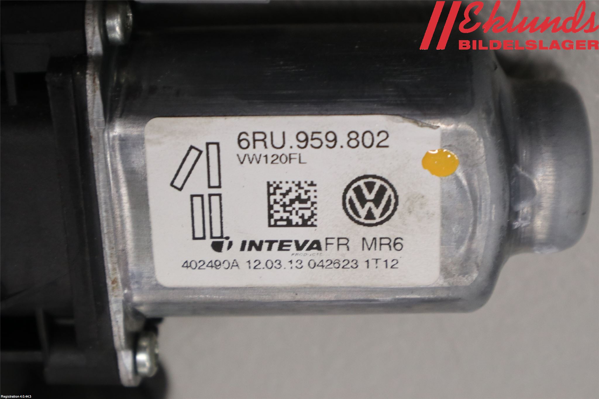 Skoda CITIGO / CITIGO E IV Fönsterhiss El Kompl