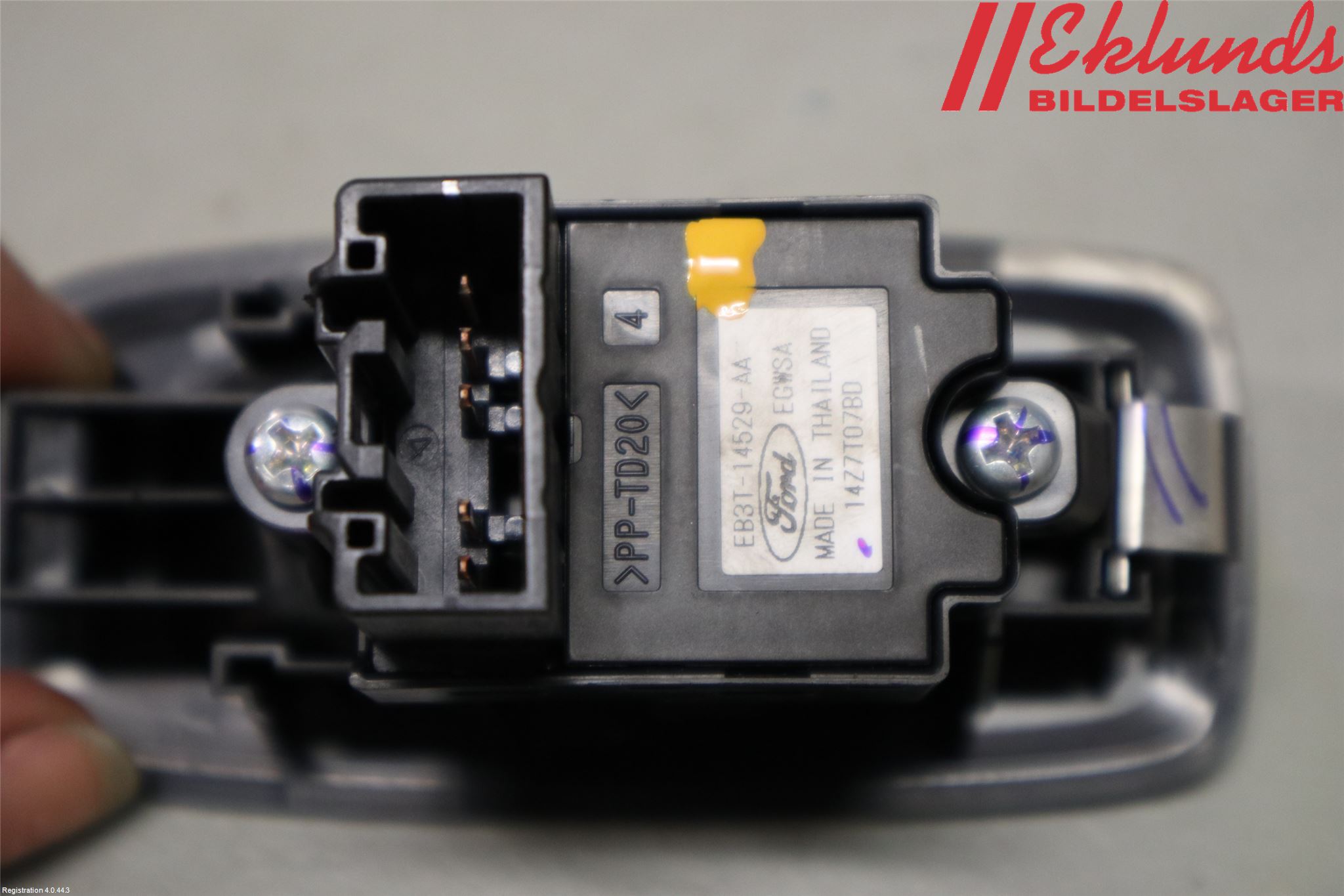 Ford RANGER EU 12-23 Strömställare Elhiss