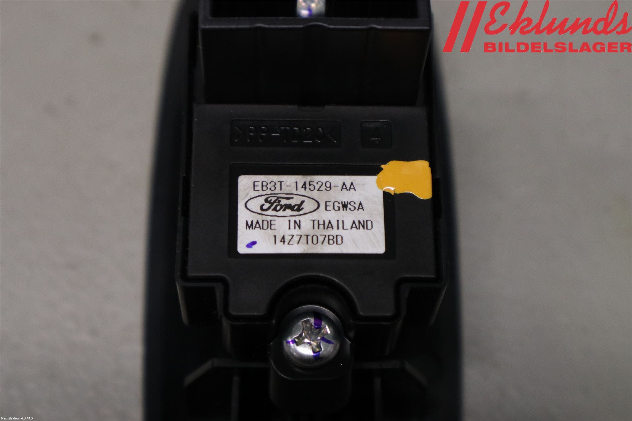 Ford RANGER EU 12-23 Strömställare Elhiss