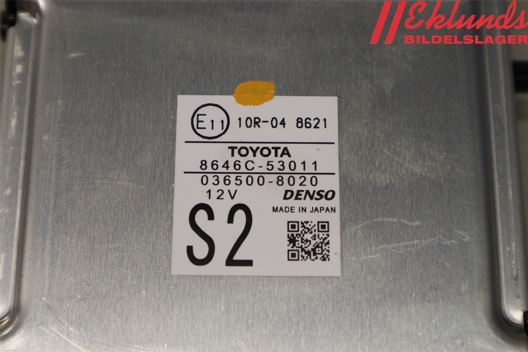 Lexus IS 250/350 14-20 Sensor Aktivt Kollisionsskydd